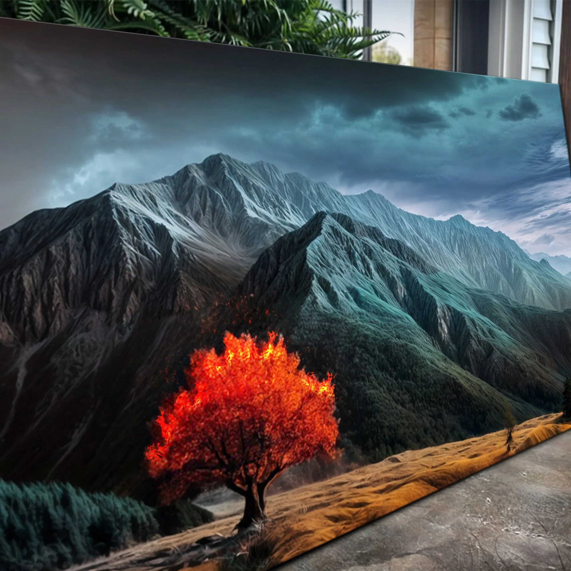 Burning Bush - Faith Wall Art IX - Image 5