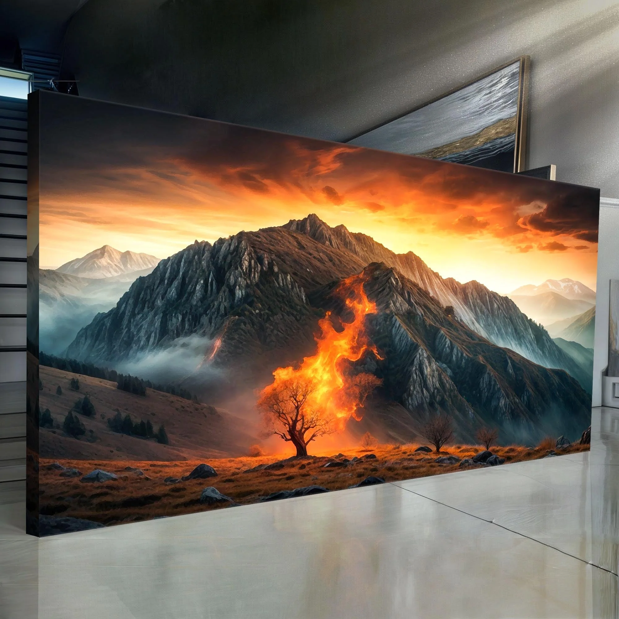 Burning Bush - Faith Wall Art XIII - Image 5