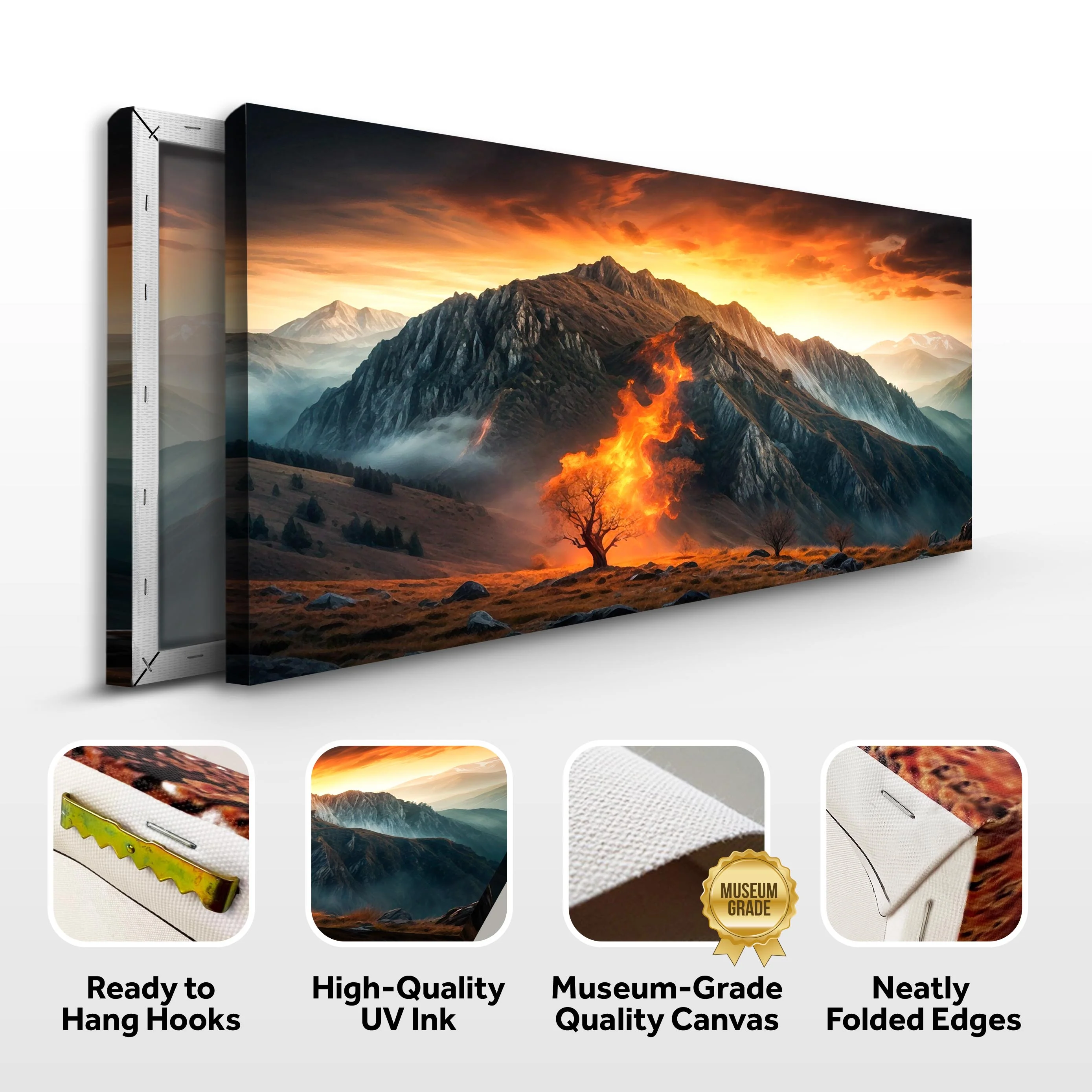Burning Bush - Faith Wall Art XIII - Image 8