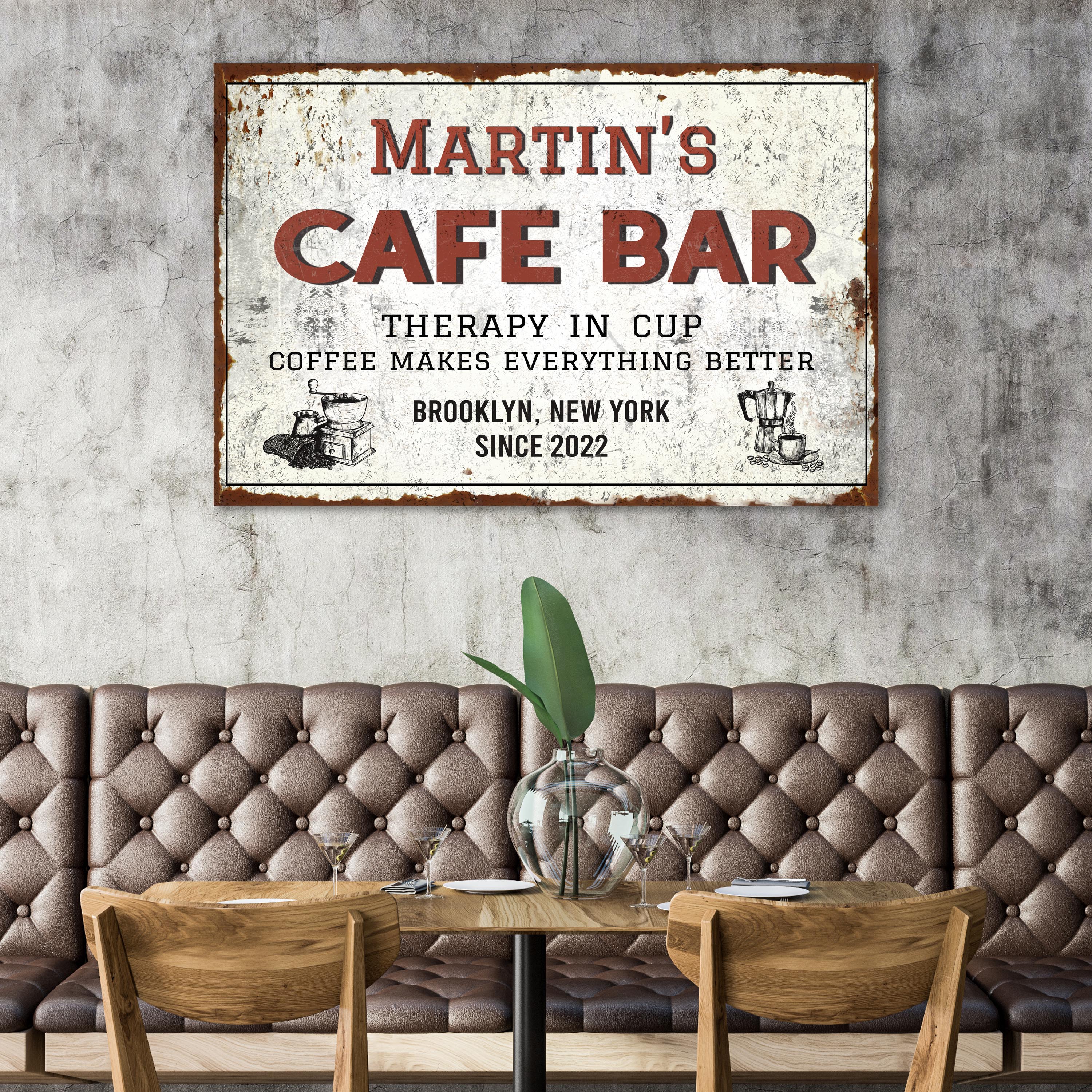 Cafe Bar Sign - Image 2