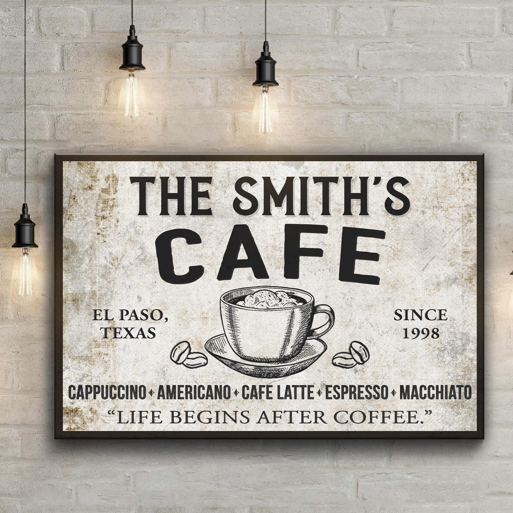 Cafe Sign IV - Image 3