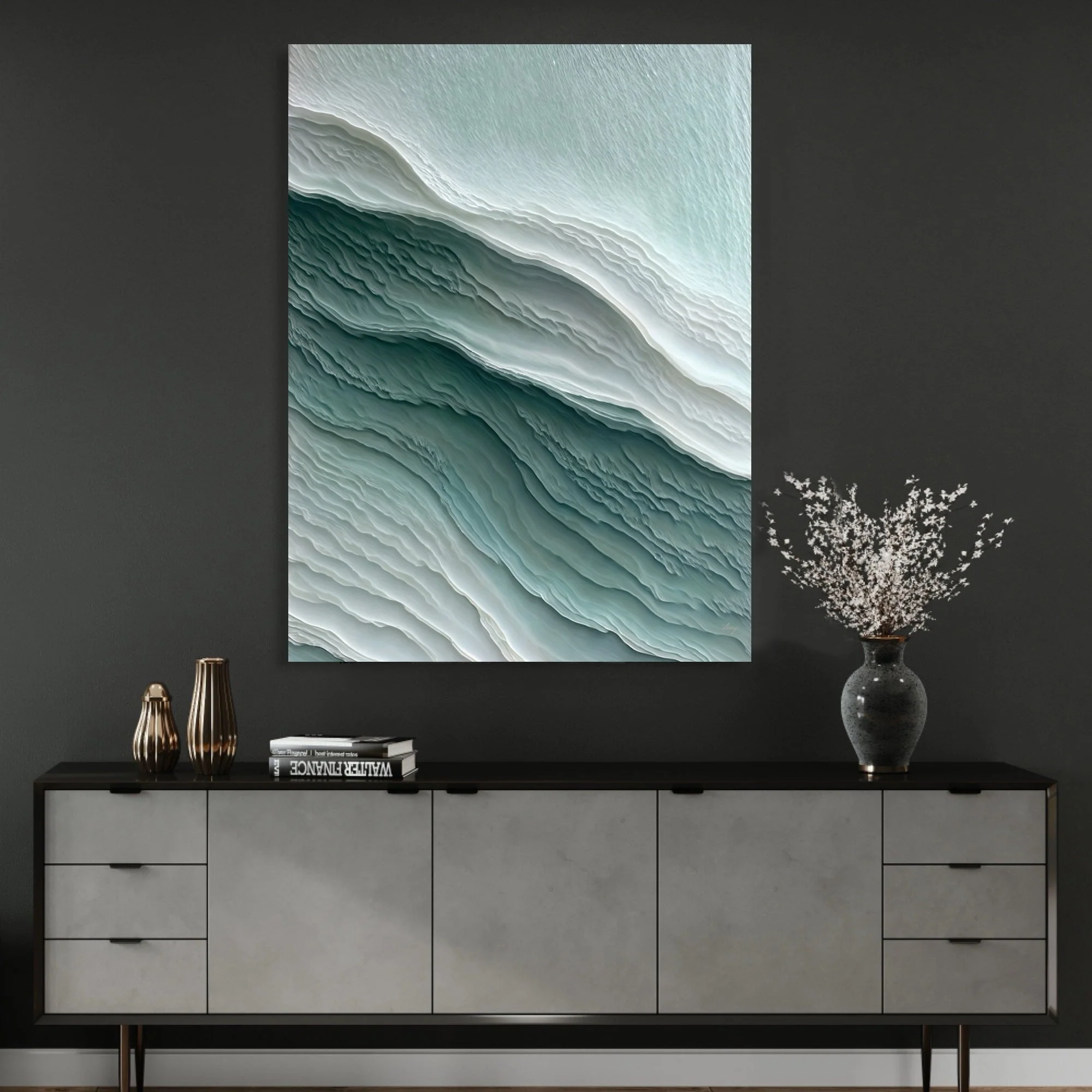 Canvas Print: "Aegean Layers" - Image 2