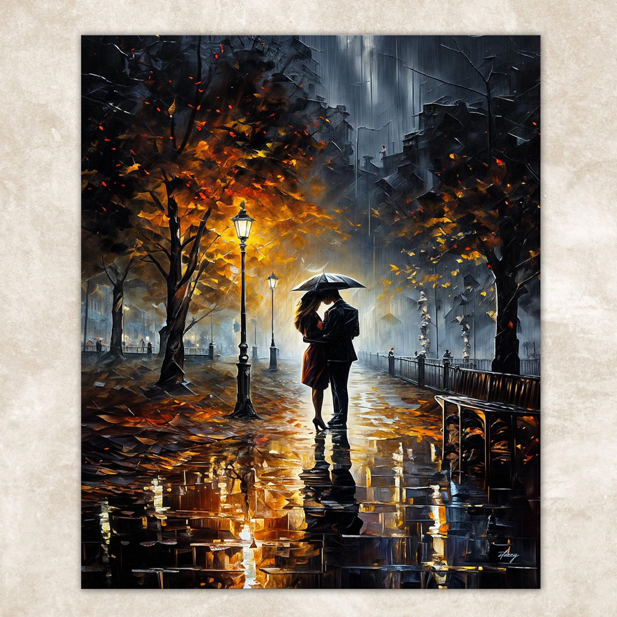 Canvas Print: "Autumn Embrace" - Image 5