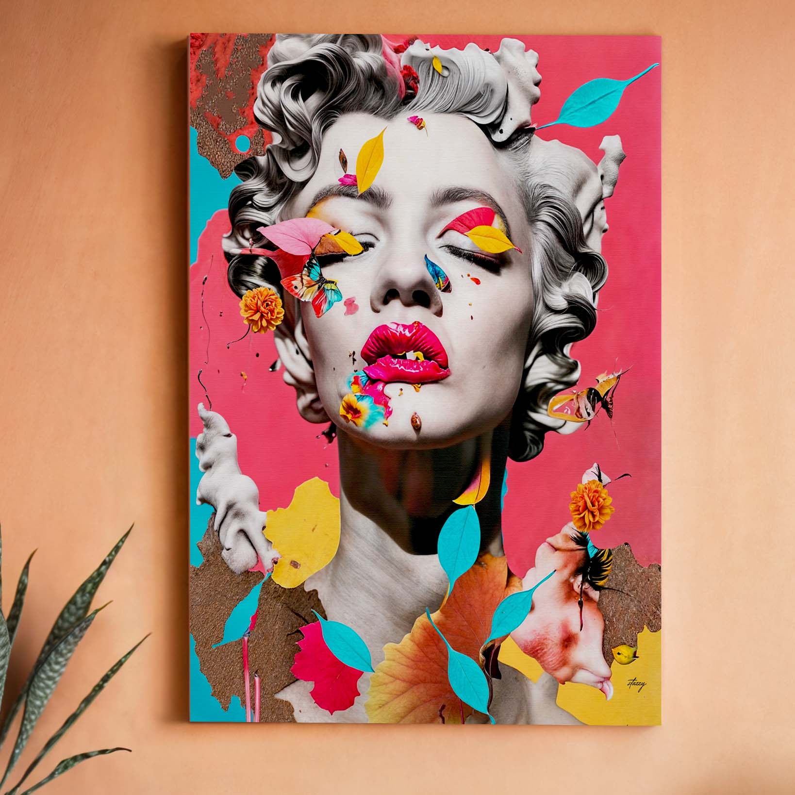 Canvas Print: "Chroma Whimsy" - Image 2