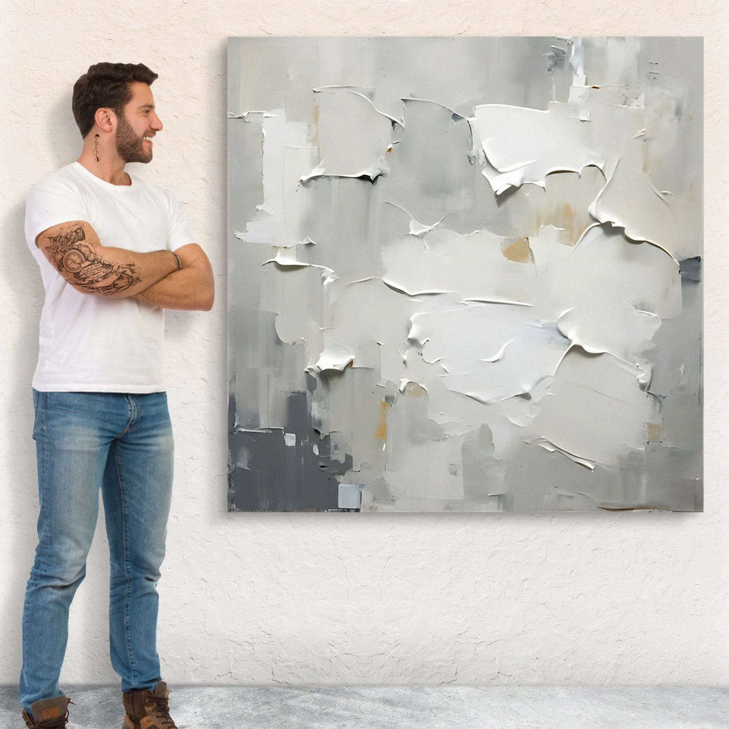 Canvas Print: "Cream Field" - Image 3