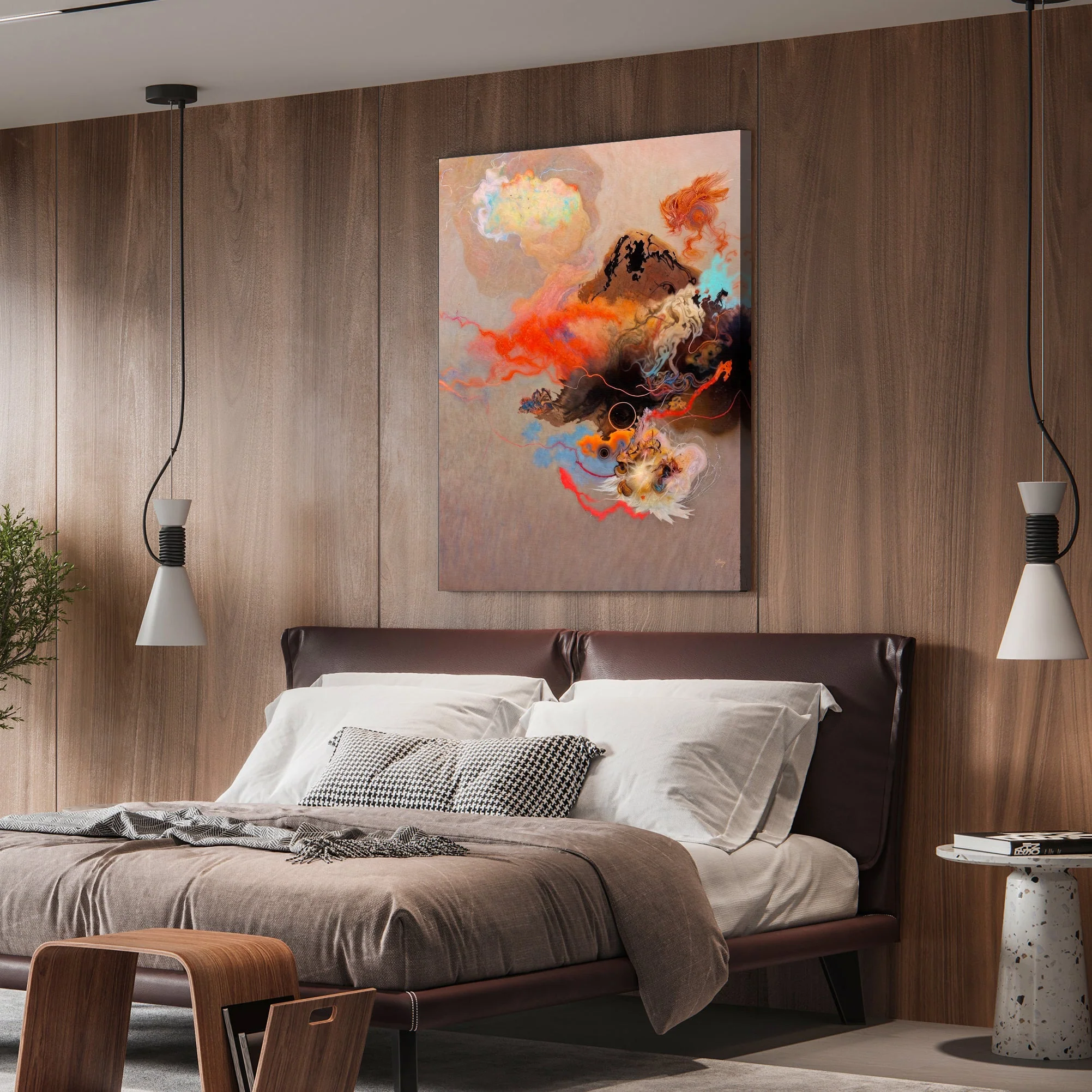 Canvas Print: "Ethereal Unfolding" - Image 3