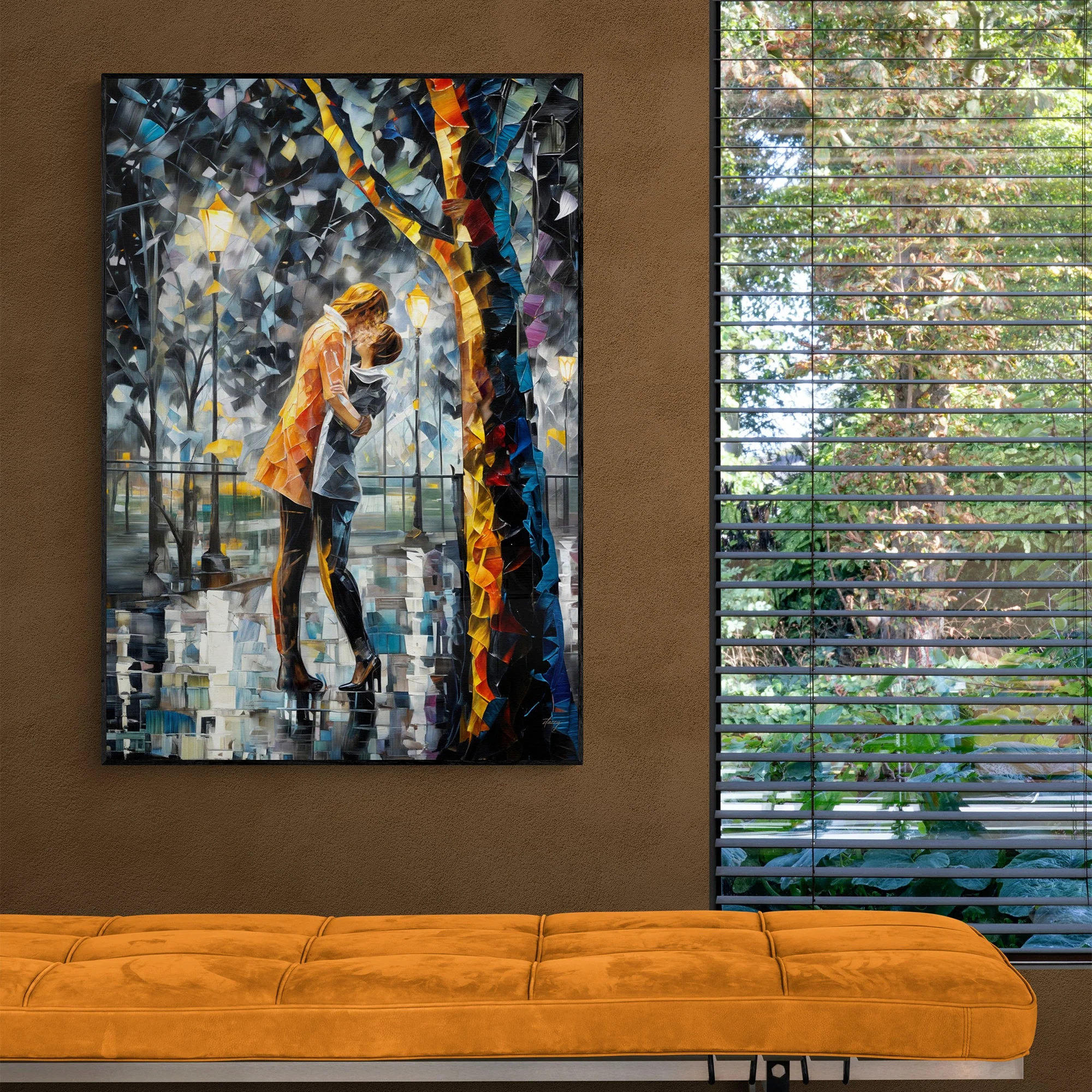 Canvas Print: "Kaleidoscope Kiss" - Image 2