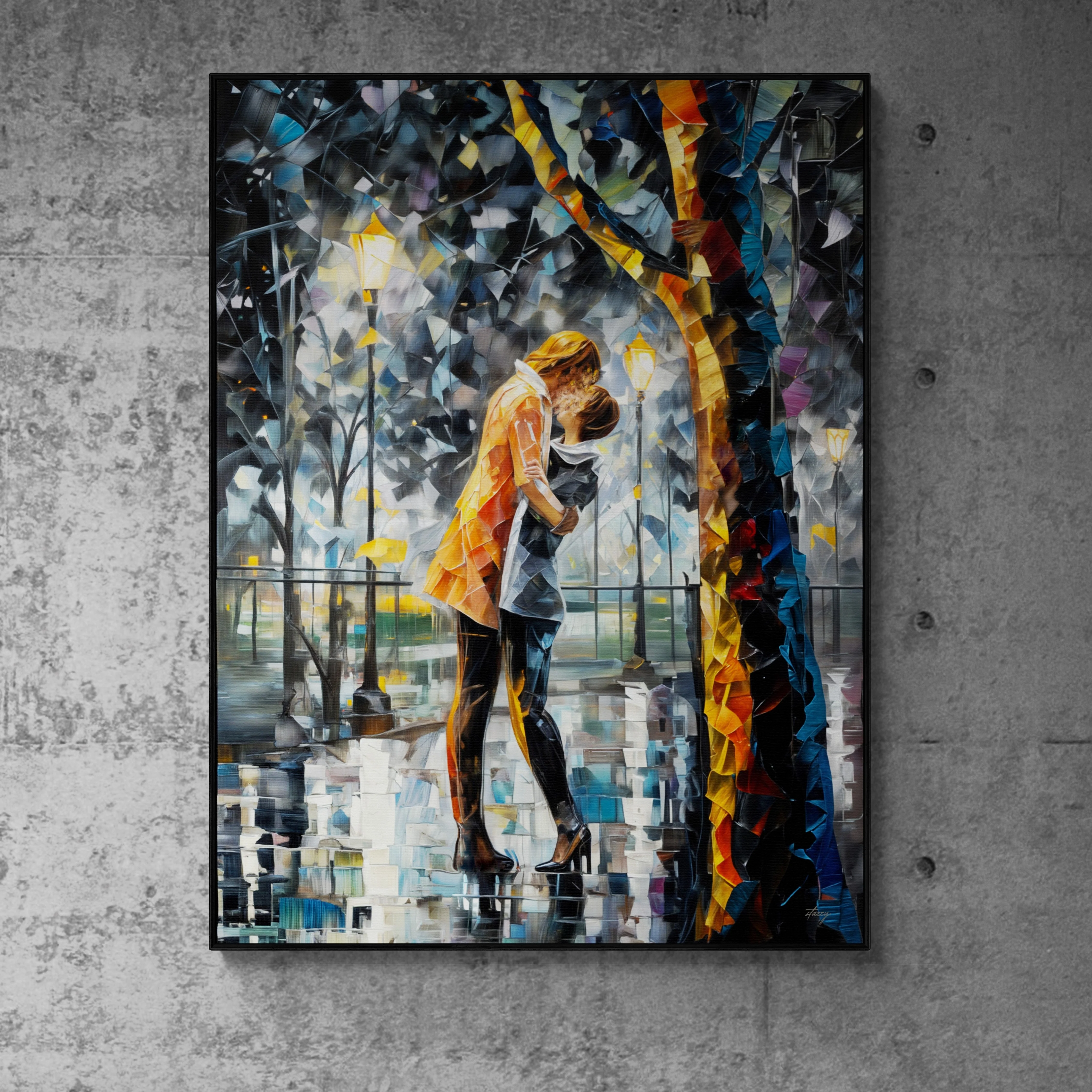 Canvas Print: "Kaleidoscope Kiss" - Image 5