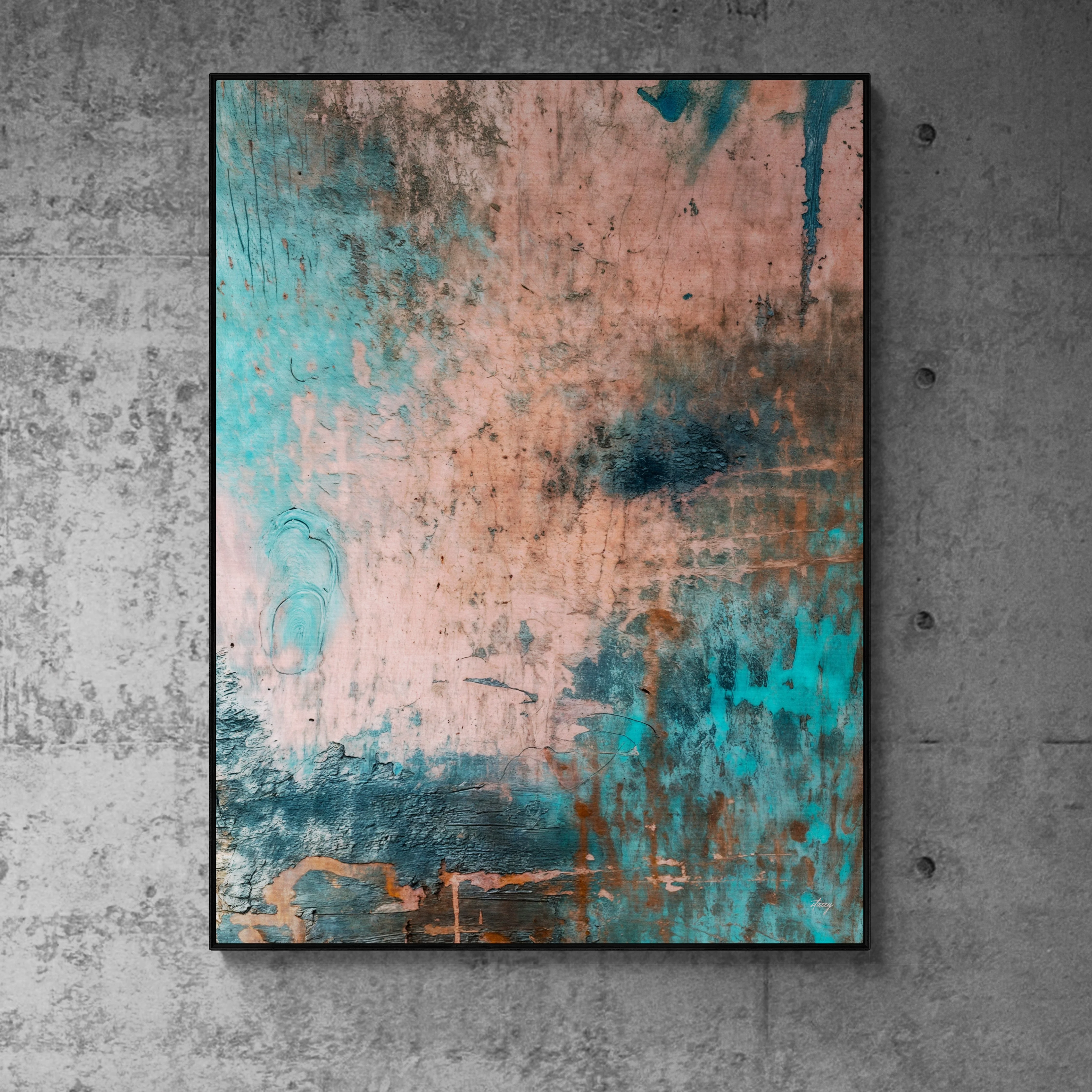 Canvas Print: "Patina Cascade" - Image 3