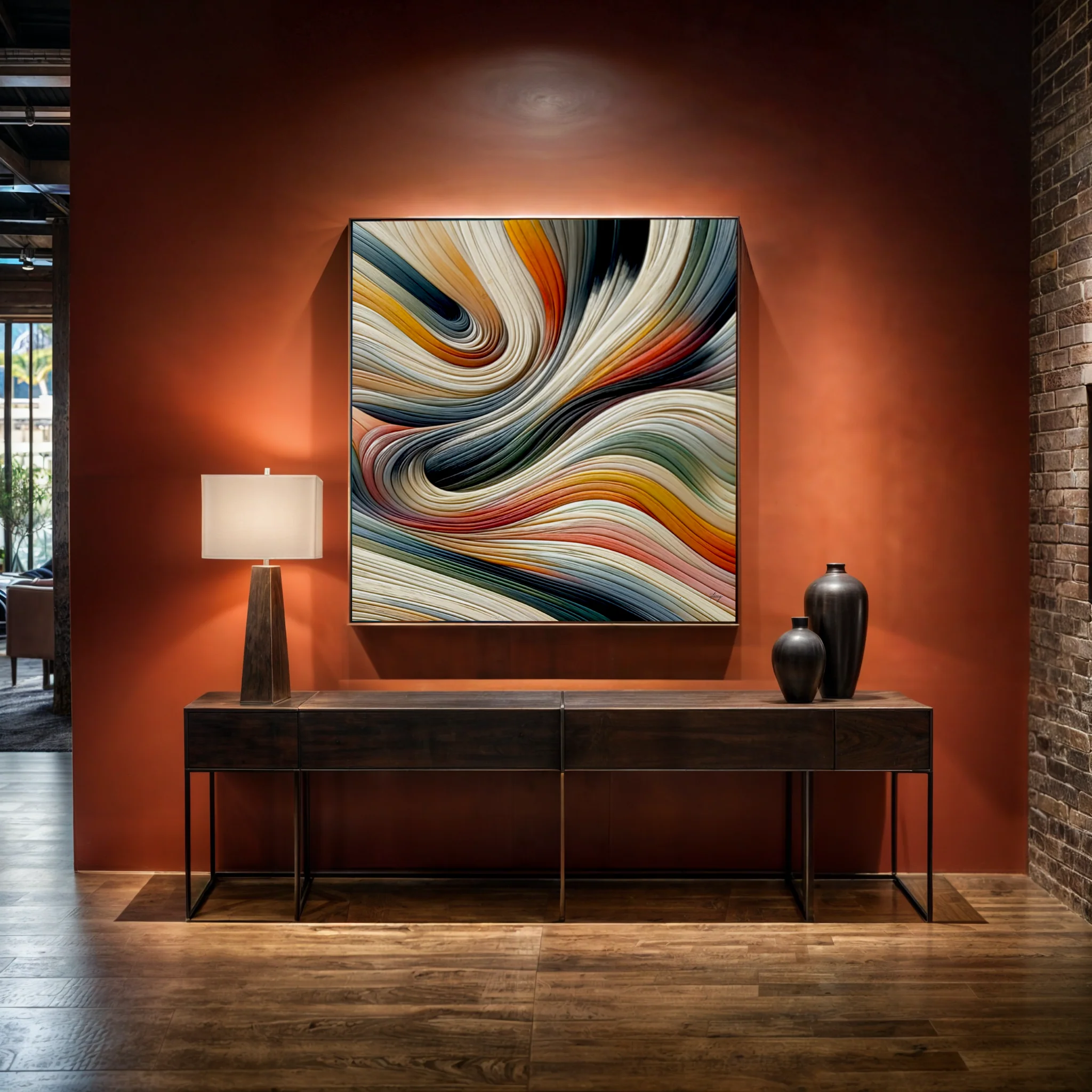 Canvas Print: "Spectral Swirl" - Image 3