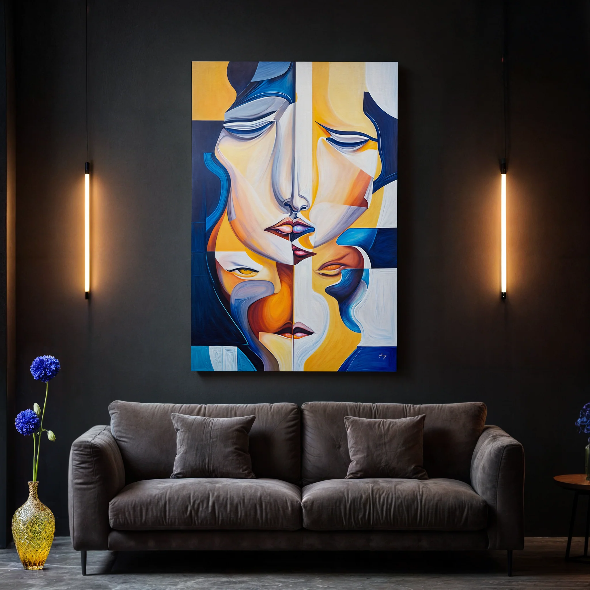 Canvas Print: "Talk" - Image 3