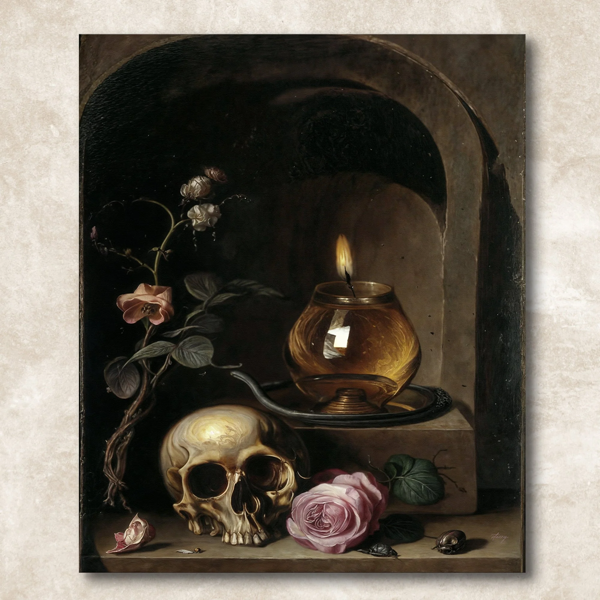 Canvas Print: "Vanitas Vigil" - Image 4