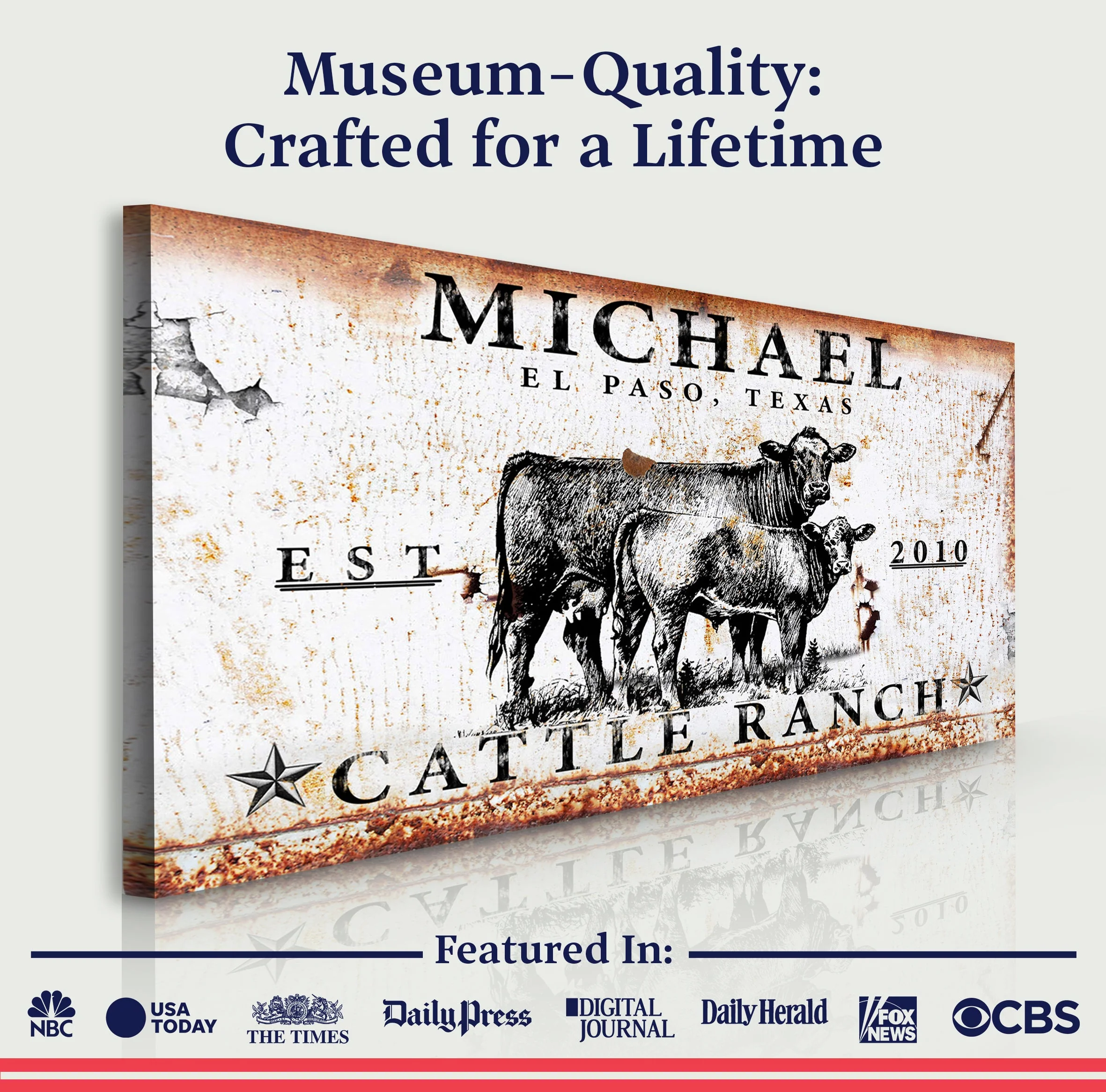 Cattle Ranch Sign II - Image 4