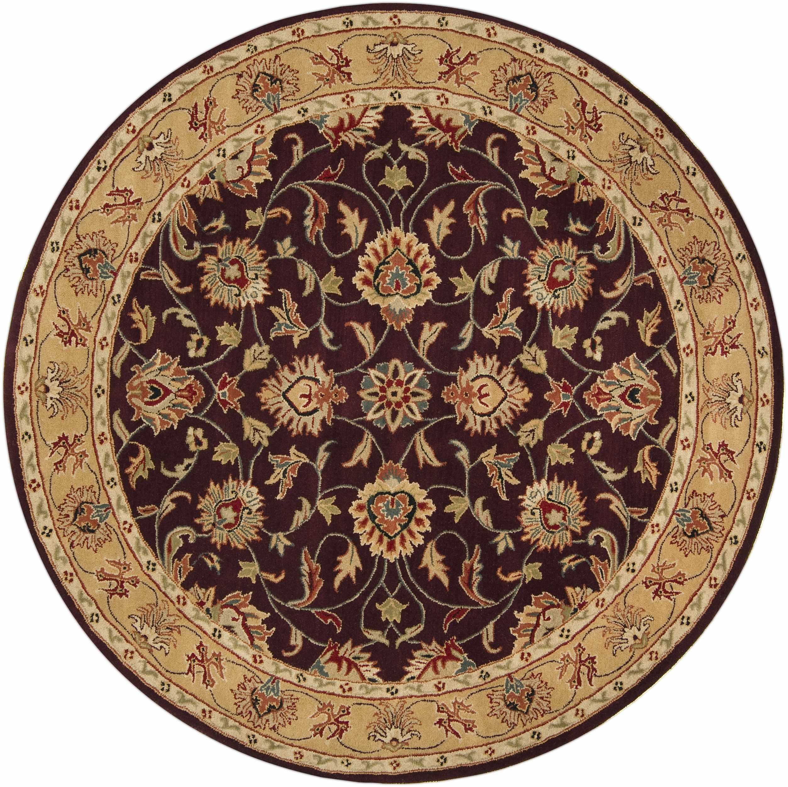 Cherryfield Burgundy 1024 Wool Area Rug - Image 7