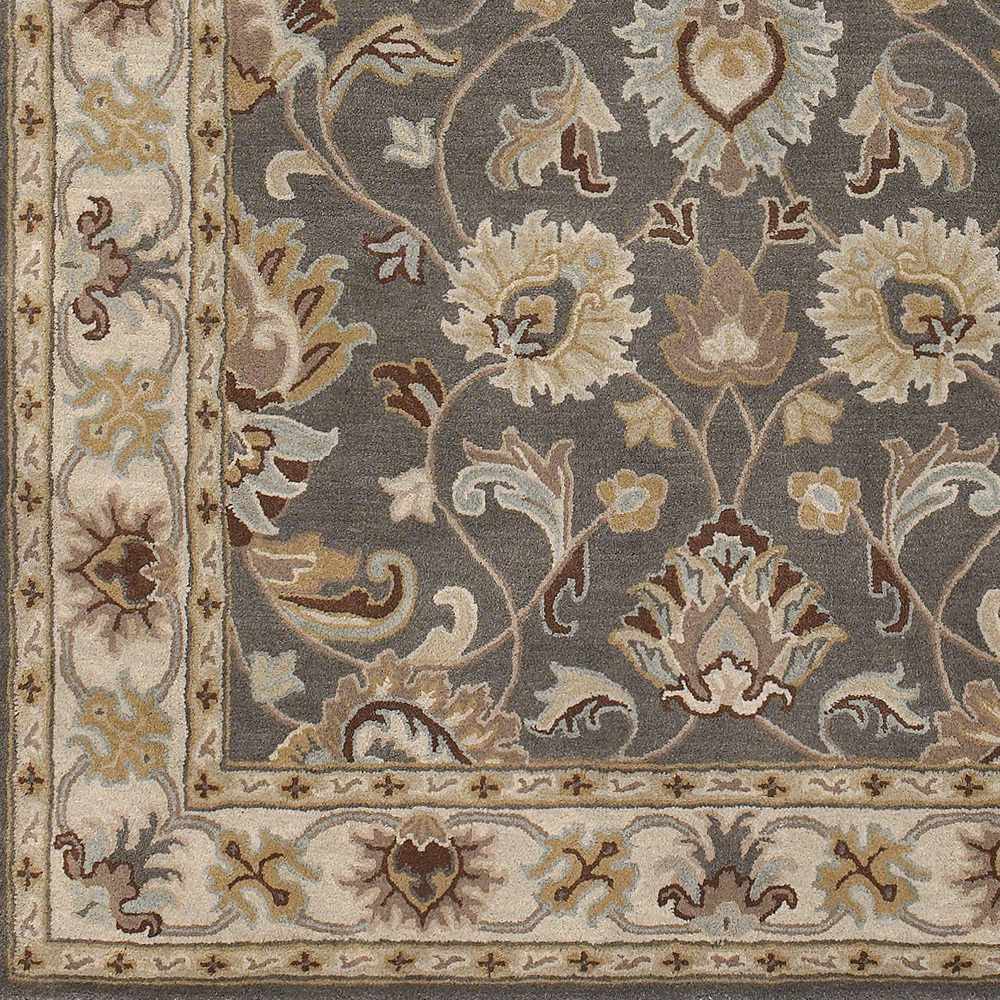 Cherryfield Hand Tufted Taupe Wool Rug - Image 6