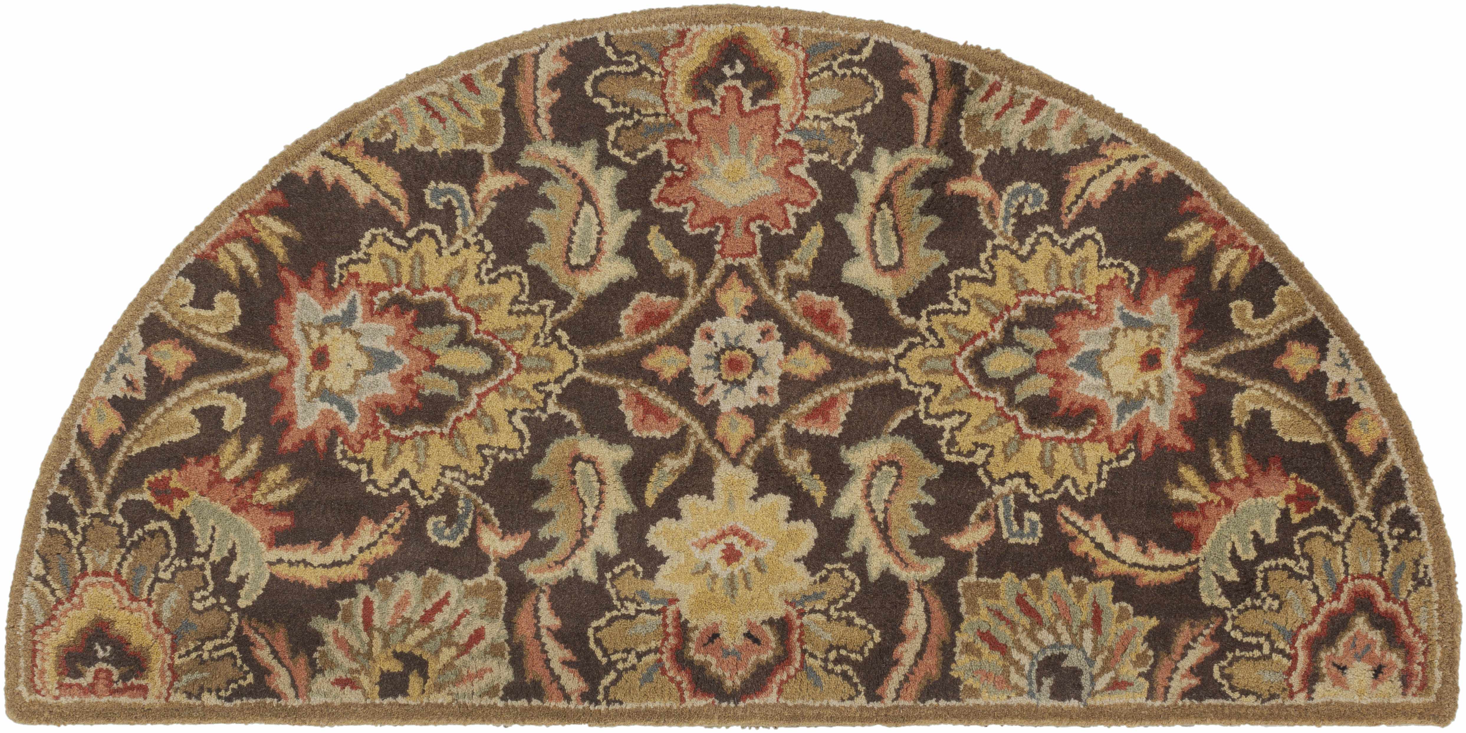 Chesterton 1028 Hand Tufted Brown Wool Rug - Image 5
