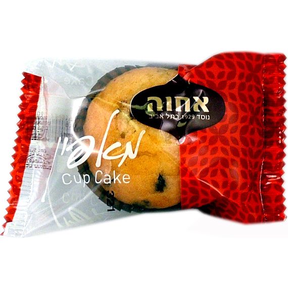 Individually Wrapped Chocolate Chip Cupcake, Achva