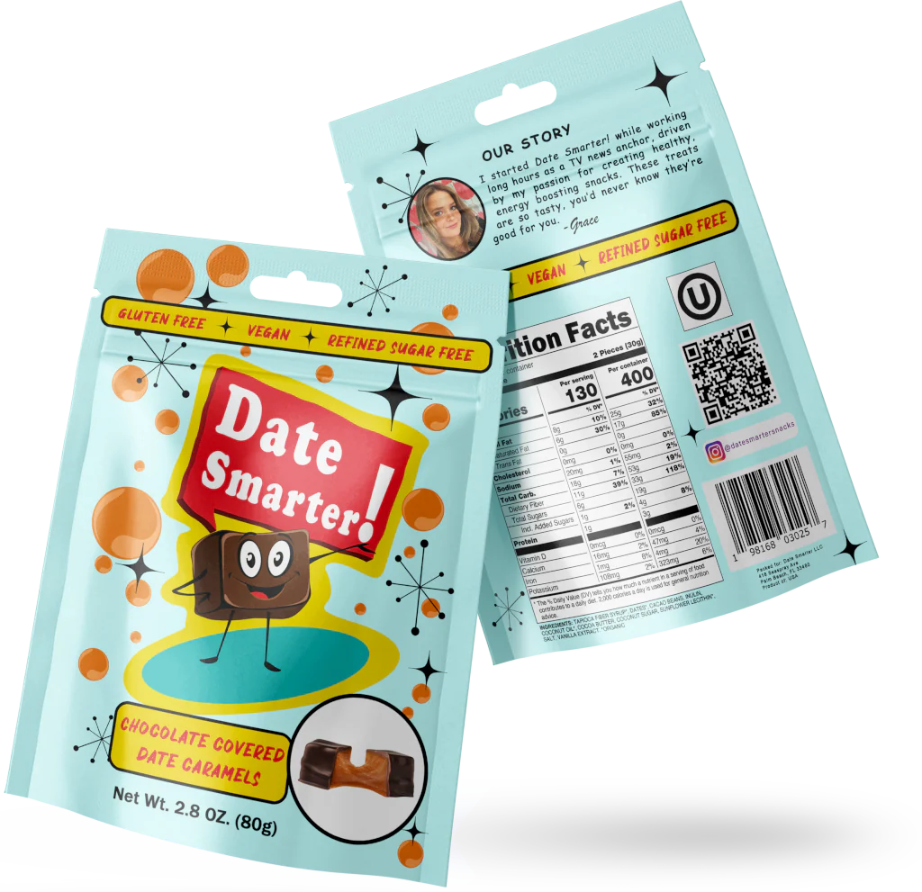 Chocolate Covered Date Caramels - 6pk - Image 3