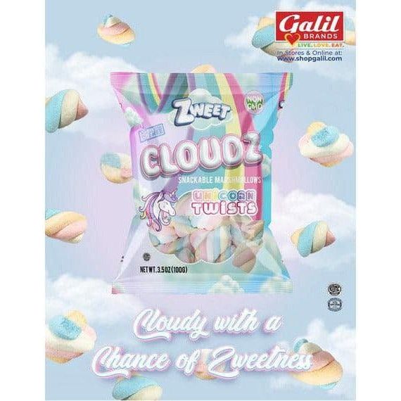 Cloudz Snackable Marshmallows Unicorn Twists | 3.5 oz | Zweet - Image 3