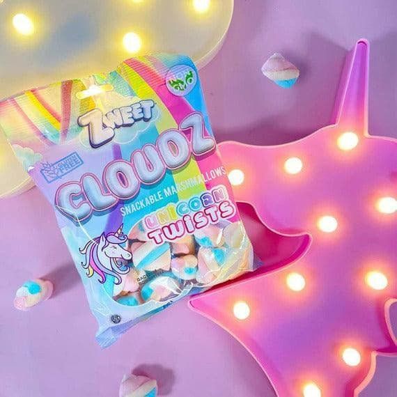 Cloudz Snackable Marshmallows Unicorn Twists | 3.5 oz | Zweet - Image 4