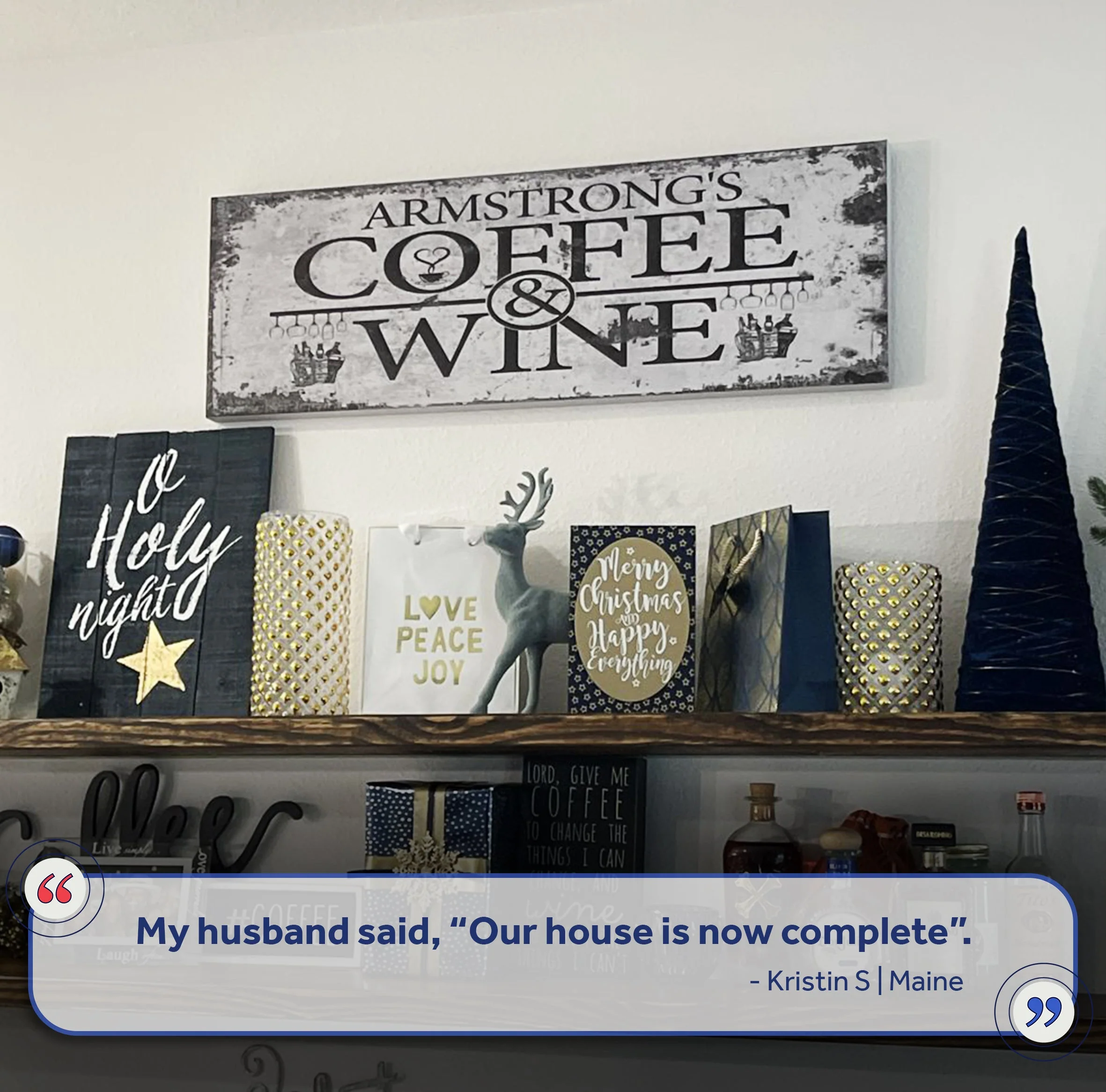 Coffee and Wine Sign - Image 7