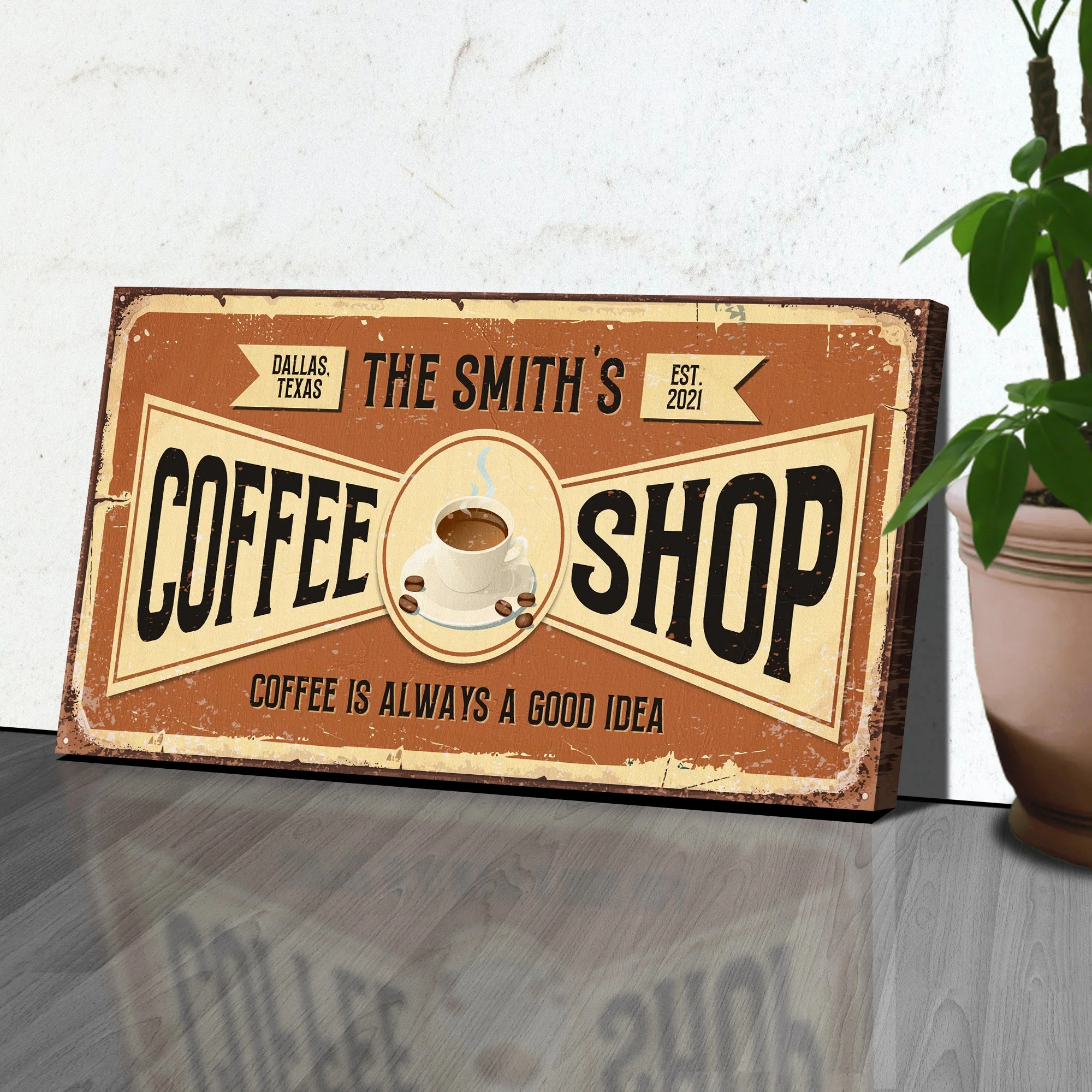 Coffee Shop Sign IV - Image 3