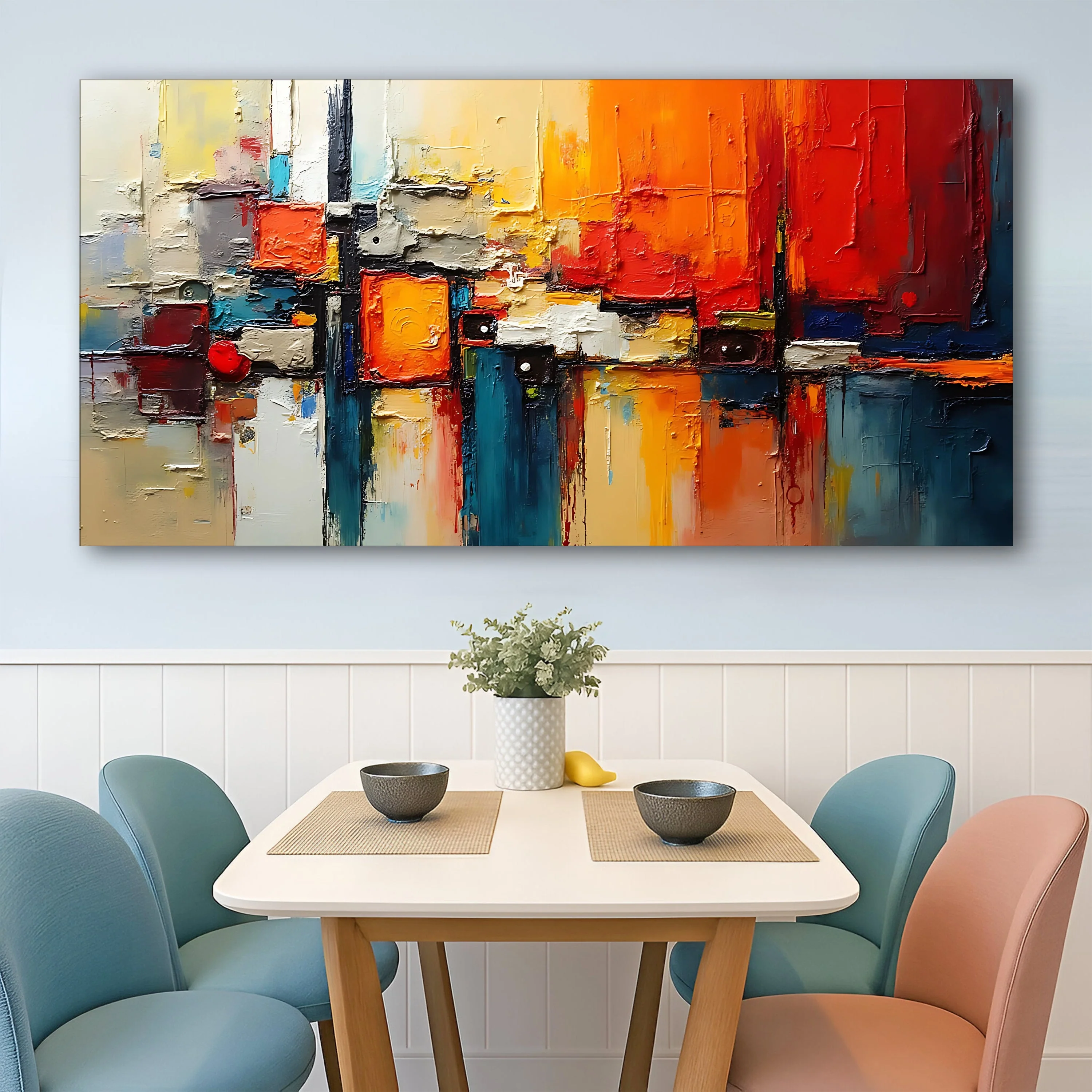 Colorful Abstract Wall Art II - Image 3