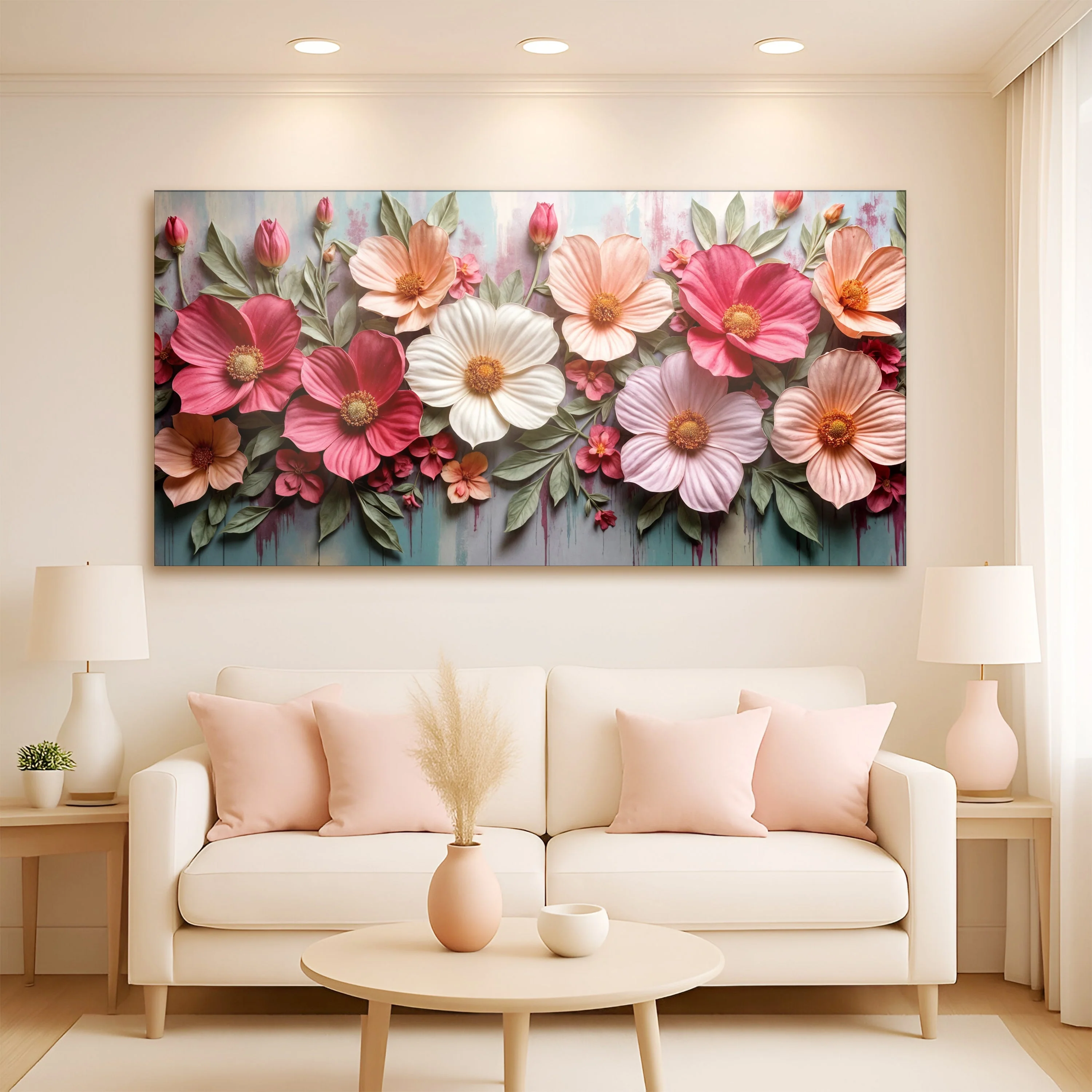 Colorful Floral Realistic Wall Art II - Image 3