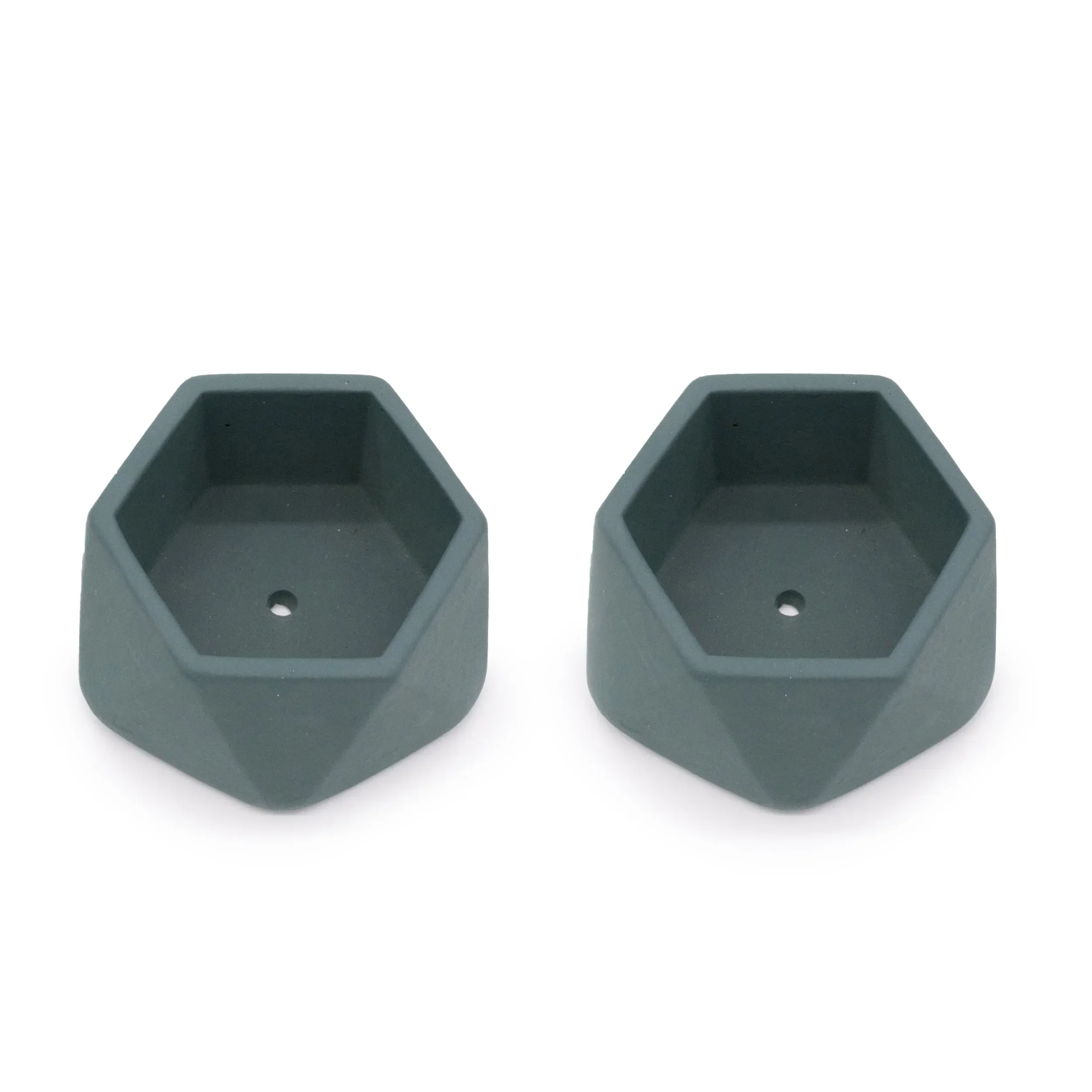 Concrete Mini Genna Tabletop Planters (Set of 2) - Image 10