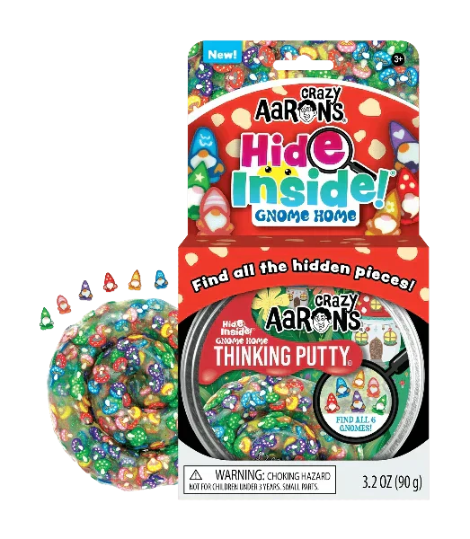 Crazy Aaron's Thinking Putty- Gnome Home (4" tin)