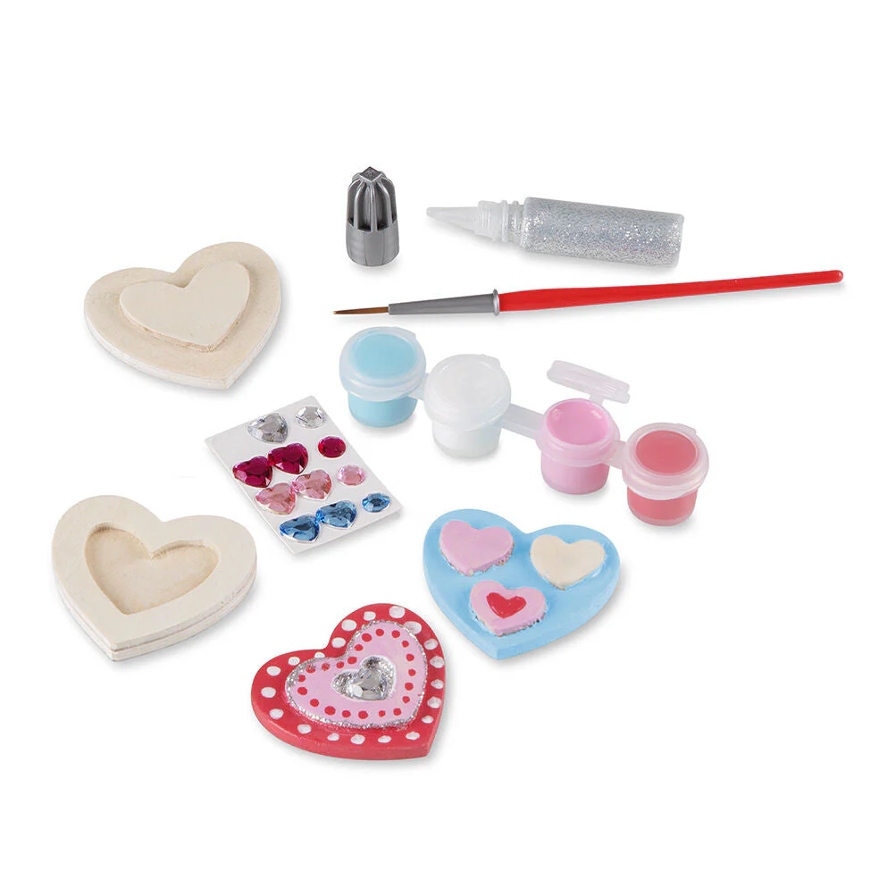 Created by Me! Heart Magnets Wooden Craft Kit - Image 2