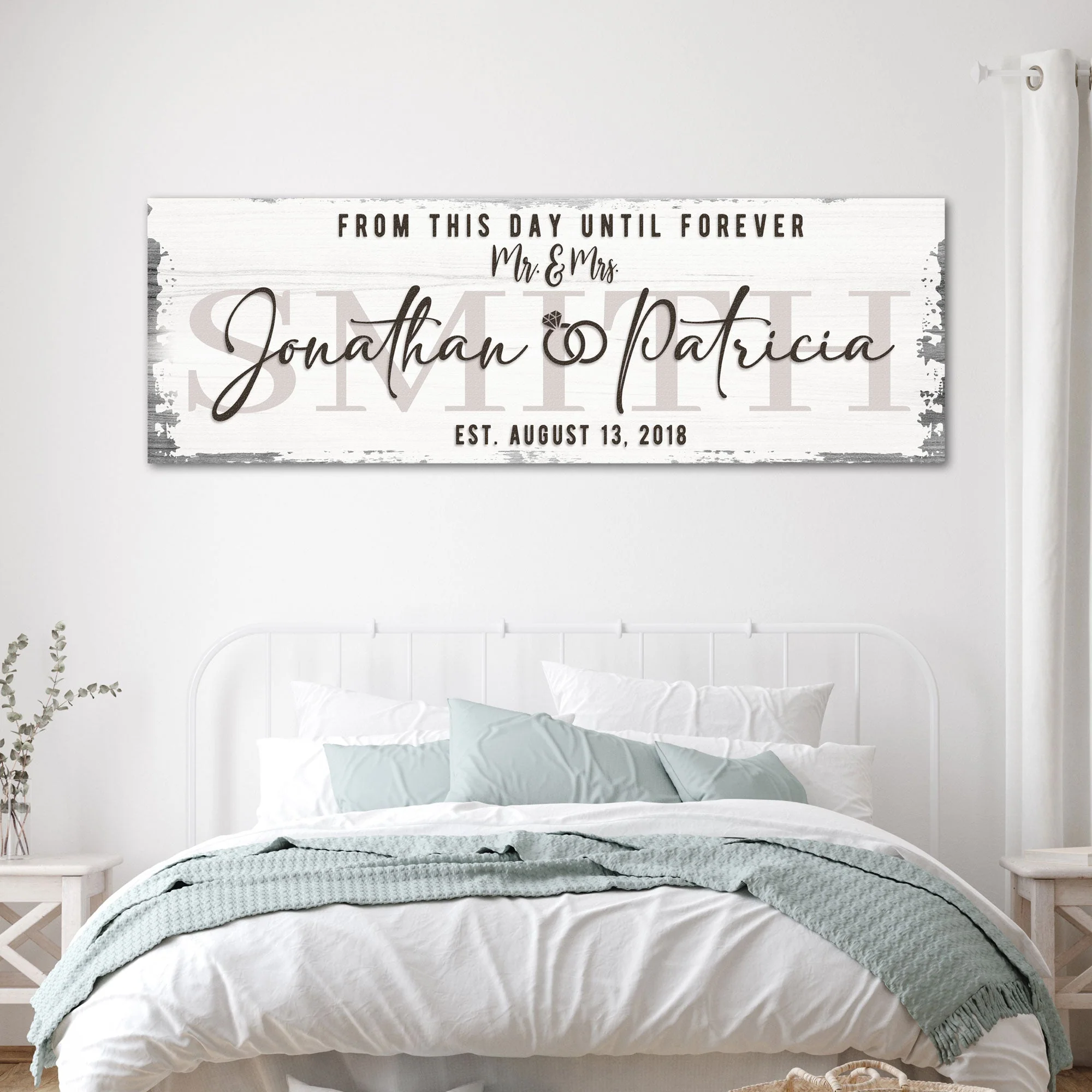 Custom Wedding Sign II