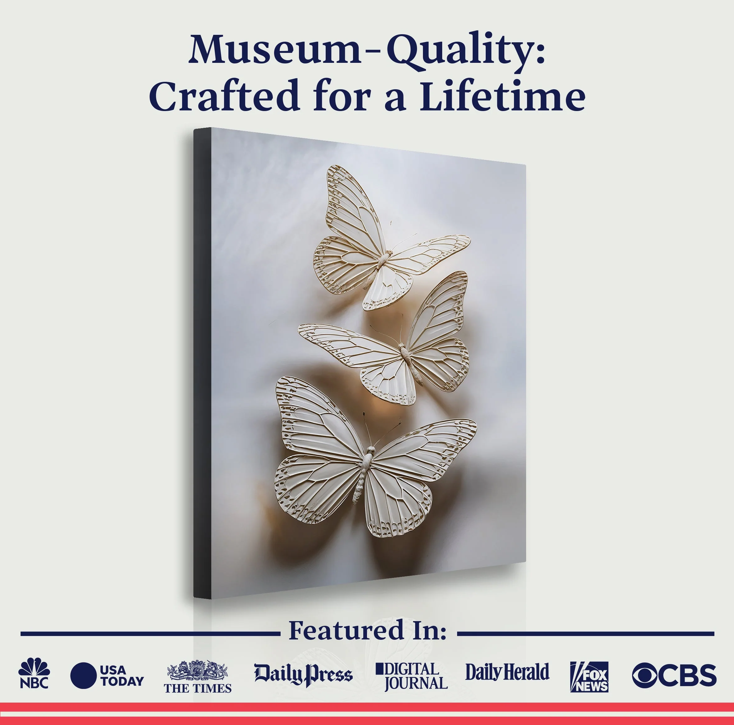 Delicate Flight Wall Art - Image 6