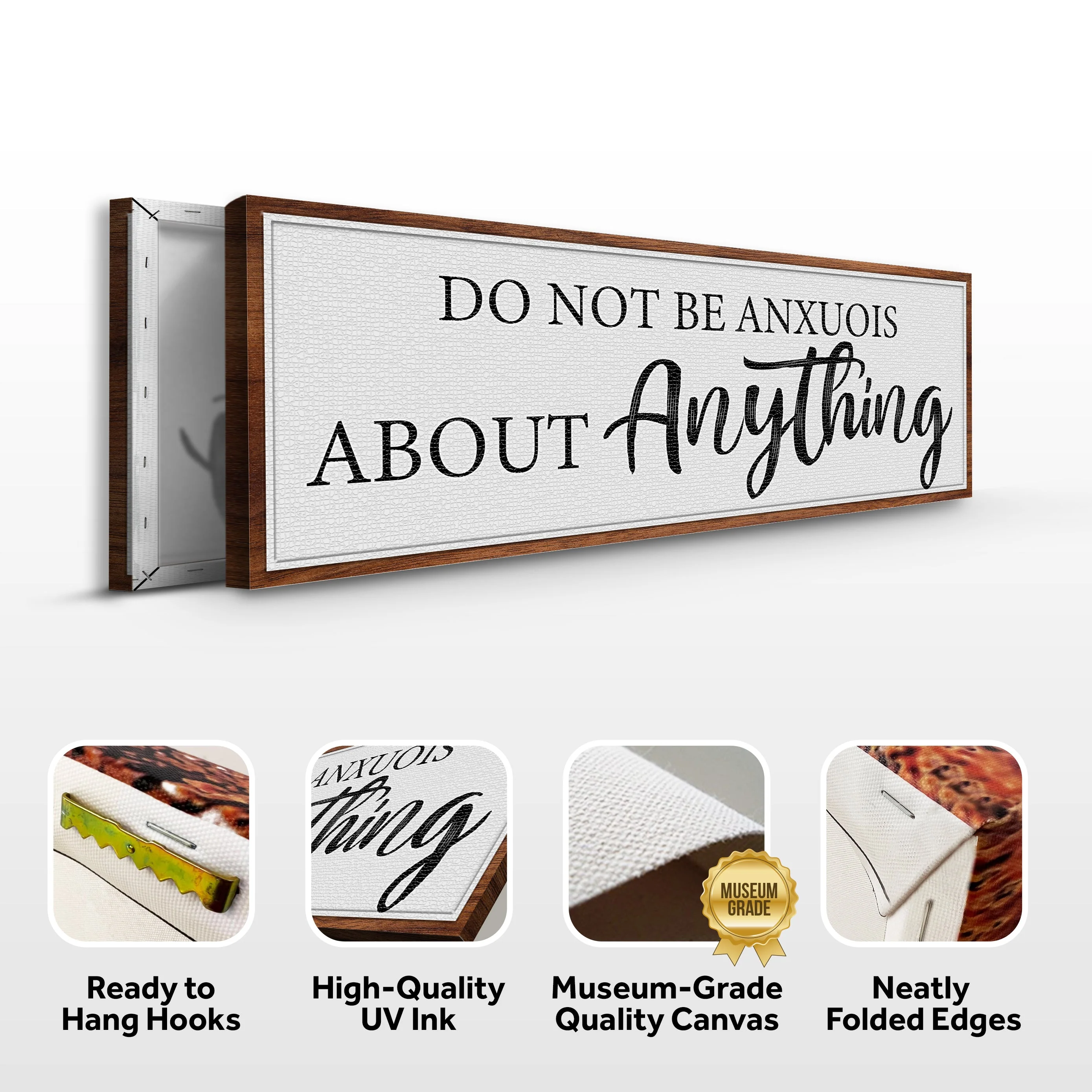 Do Not Be Anxious About Anything Faith Sign III - Image 6