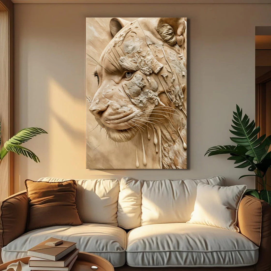 Earthen Predator Wall Art - Image 2