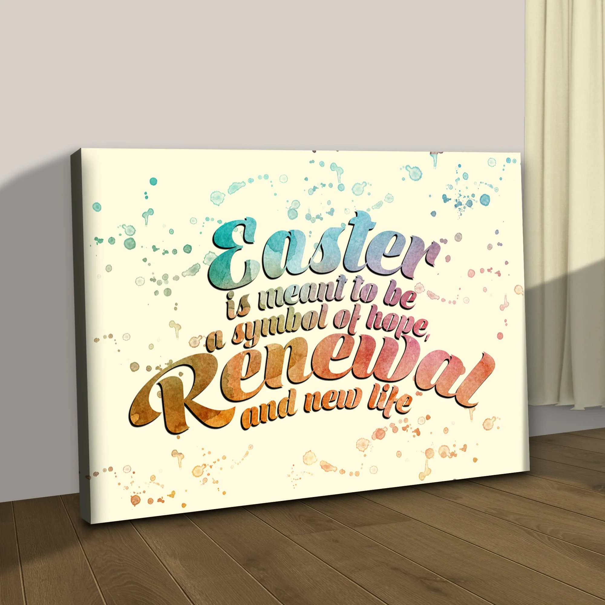 Easter A Symbol Of Hope, Renewal And New LIfe Sign - Image 3