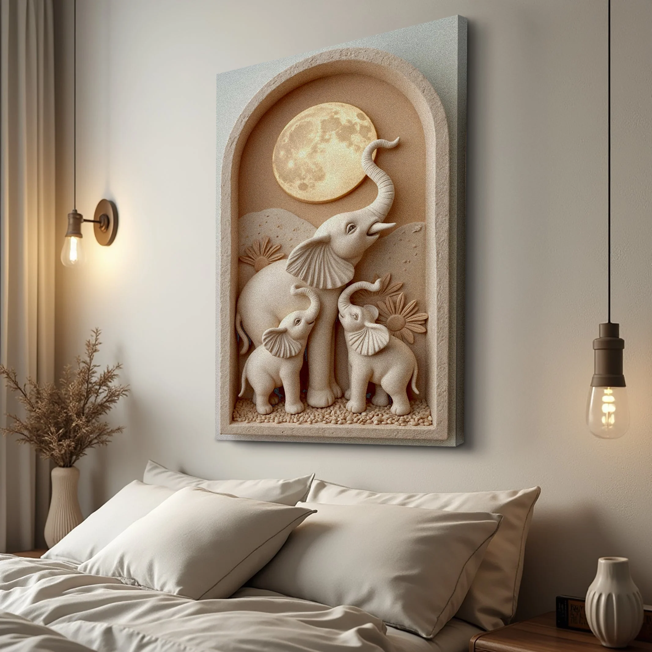 Elephant Harmony Wall Art - Image 5