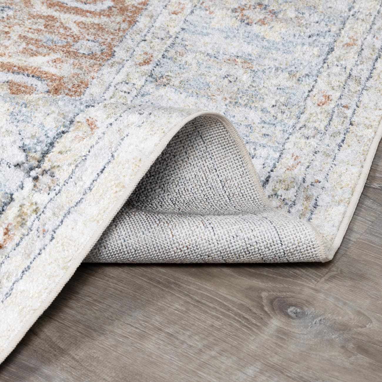 Emke Flat Pile Washable Rug - Image 7