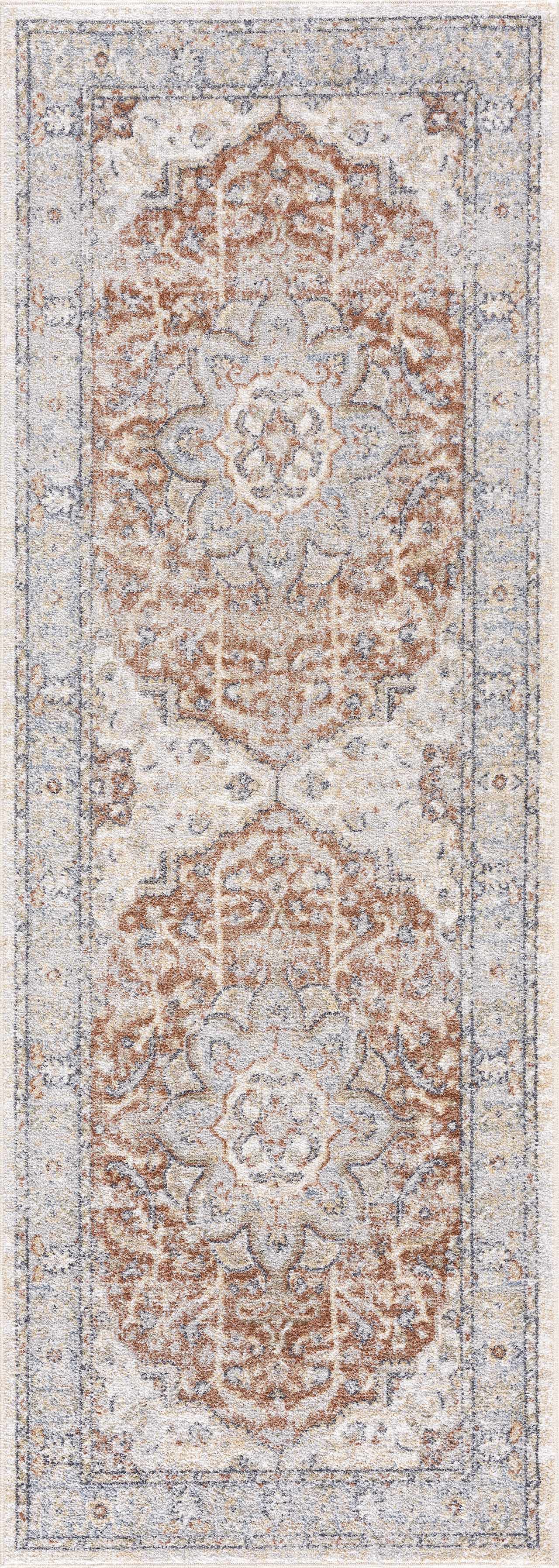 Emke Flat Pile Washable Rug - Image 9