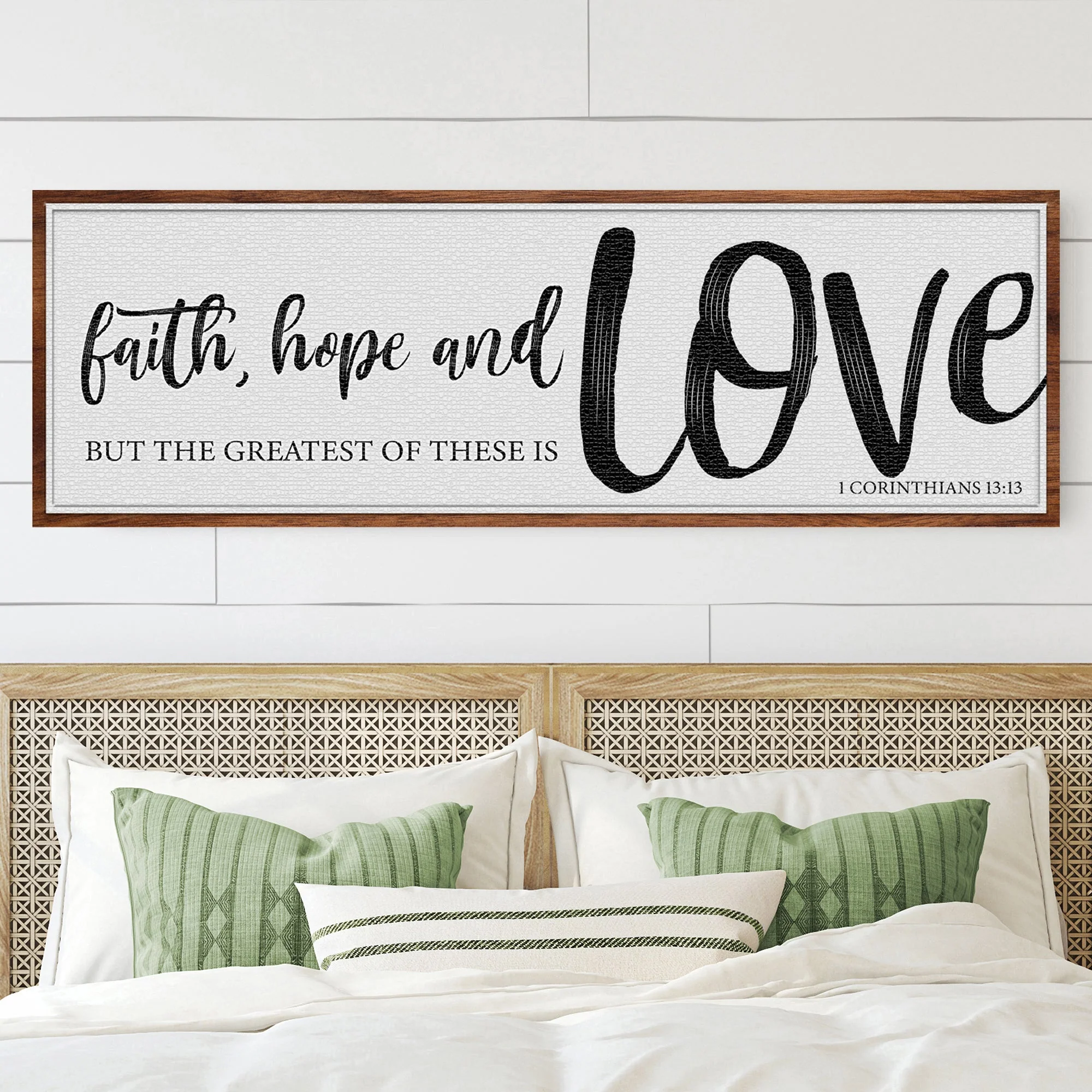 Faith Hope And Love 1 Corinthians 13:13 Faith Sign II - Image 3