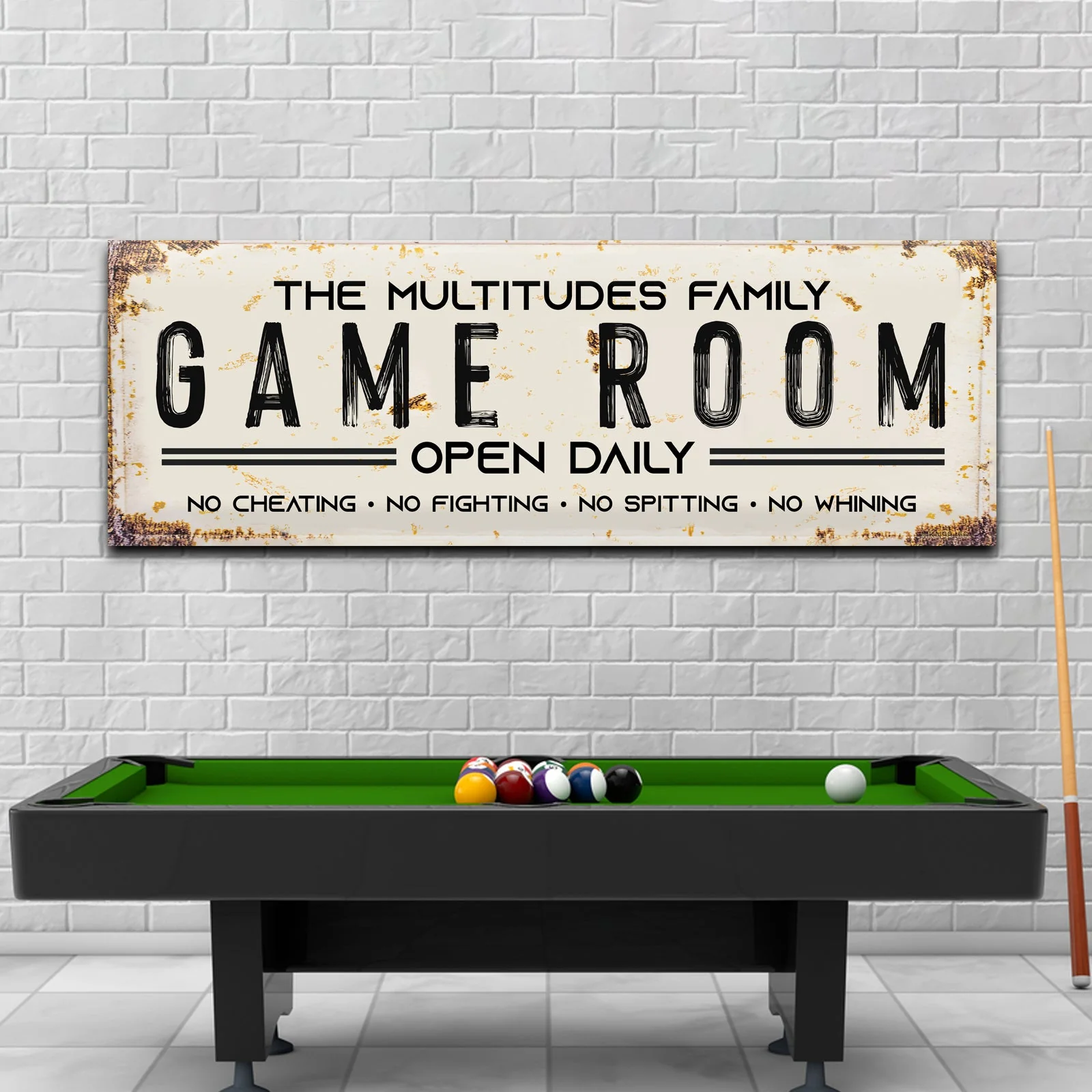 Family Game Room Sign - Image 8