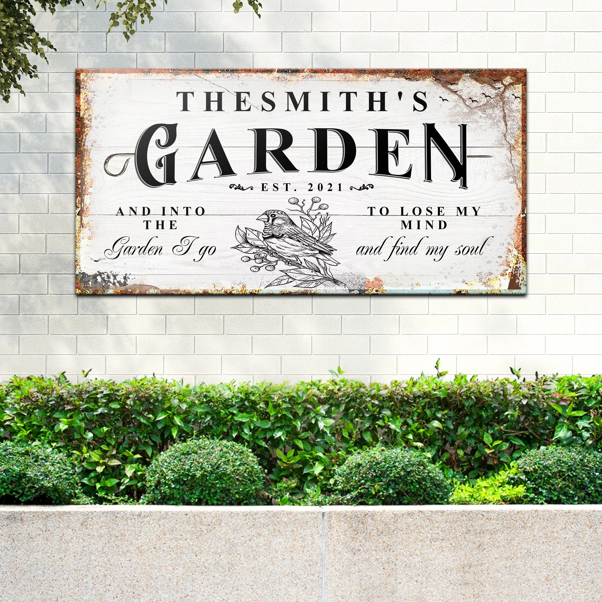 Family Garden Sign - Image 7