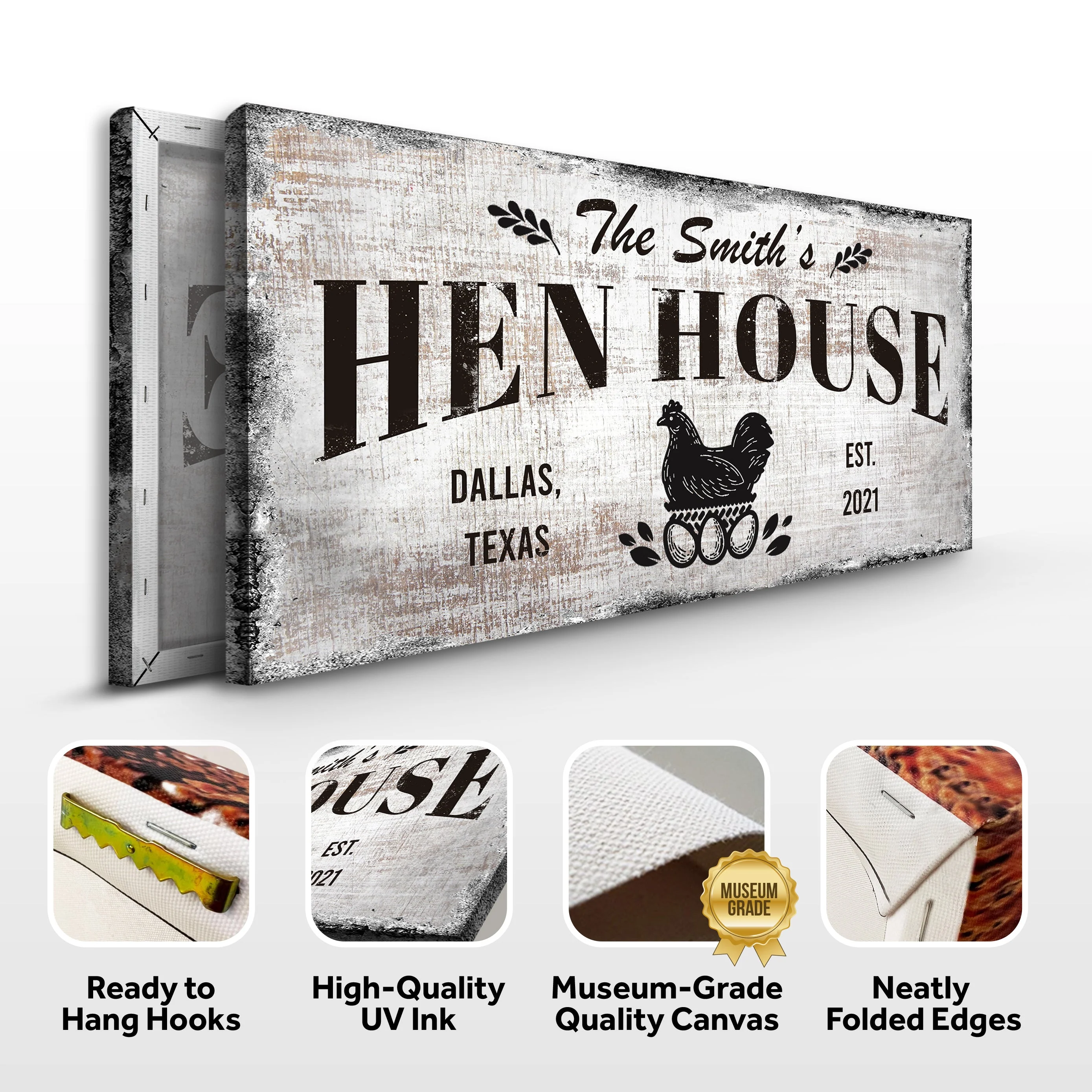 Family Hen House Sign - Image 3