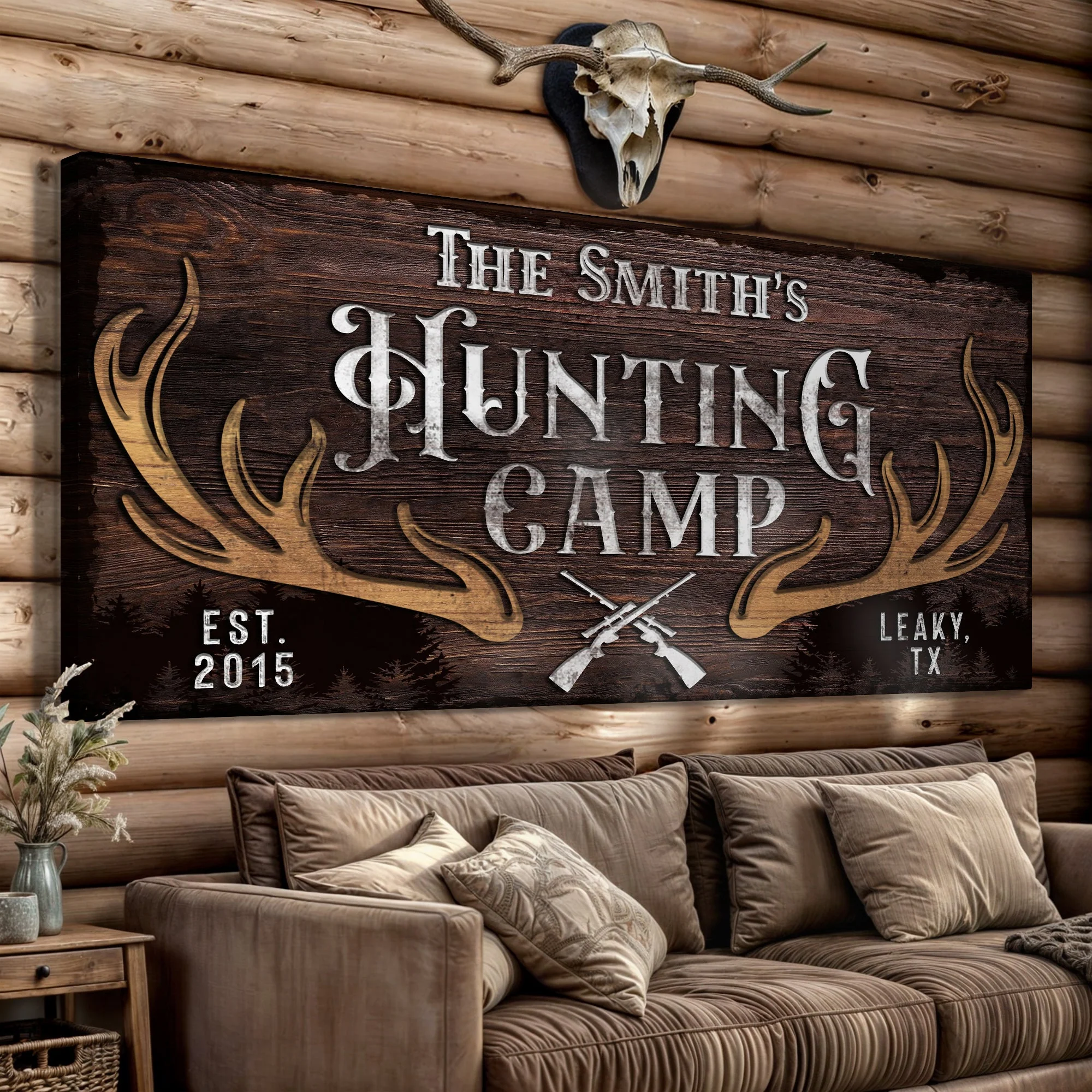 Family Hunting Camp Sign - Image 3