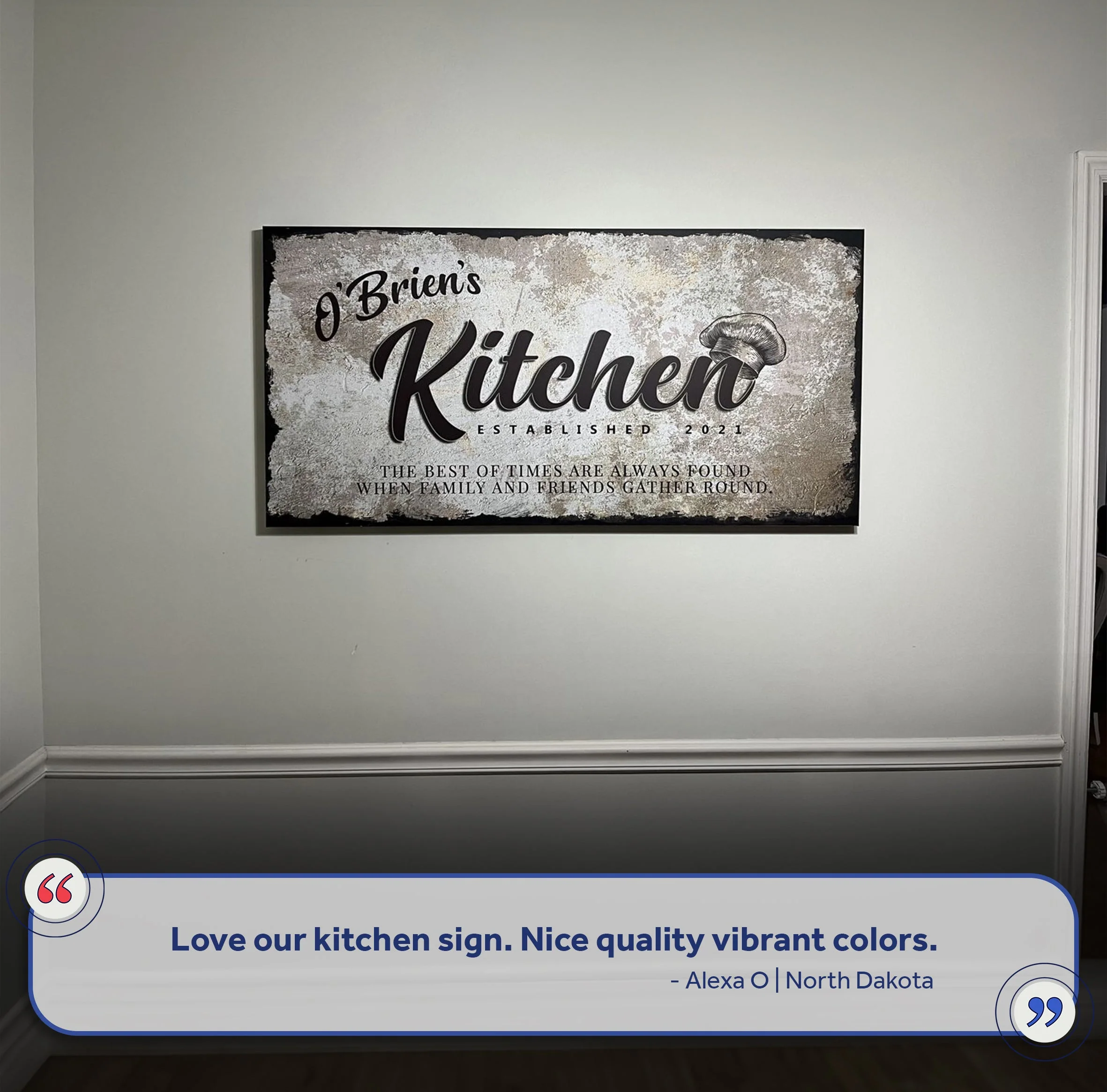 Family Kitchen Sign III - Image 7