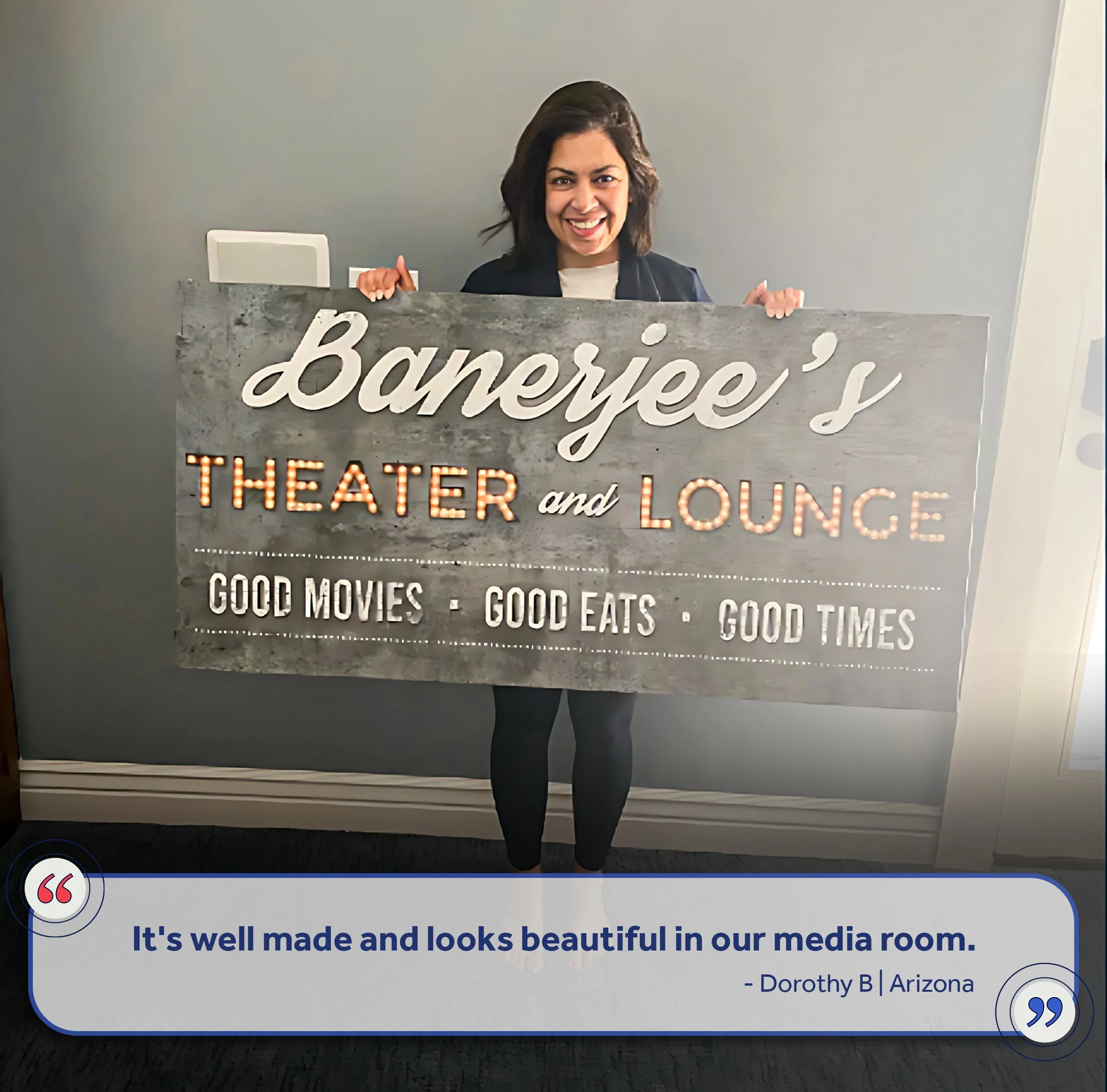 Family Theater and Lounge Sign V - Image 6