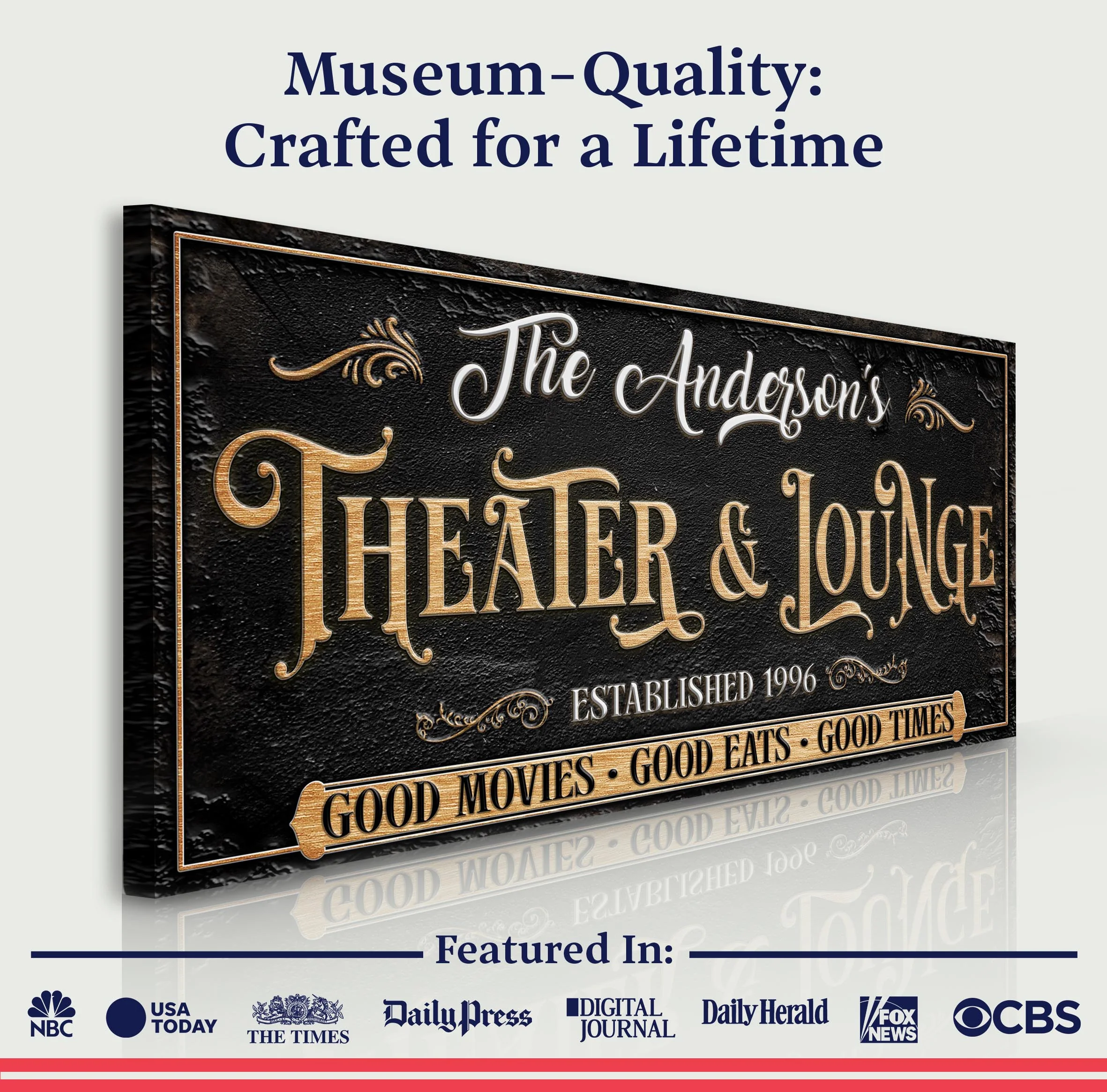 Family Theater And Lounge Sign VI - Image 5