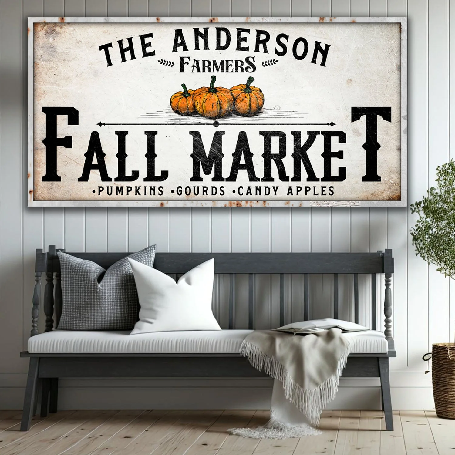Farmers Fall Market Sign - Image 2