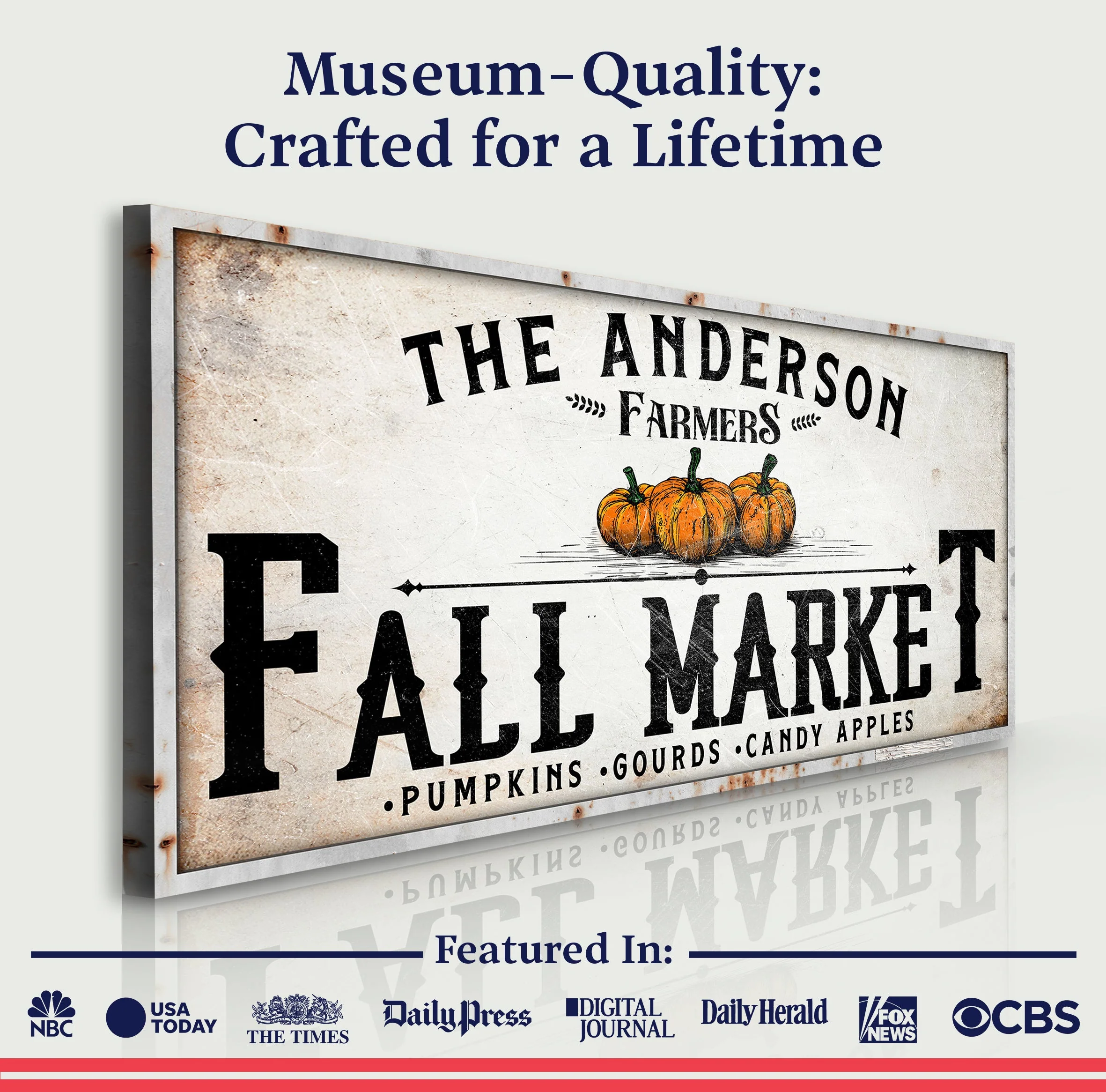 Farmers Fall Market Sign - Image 5