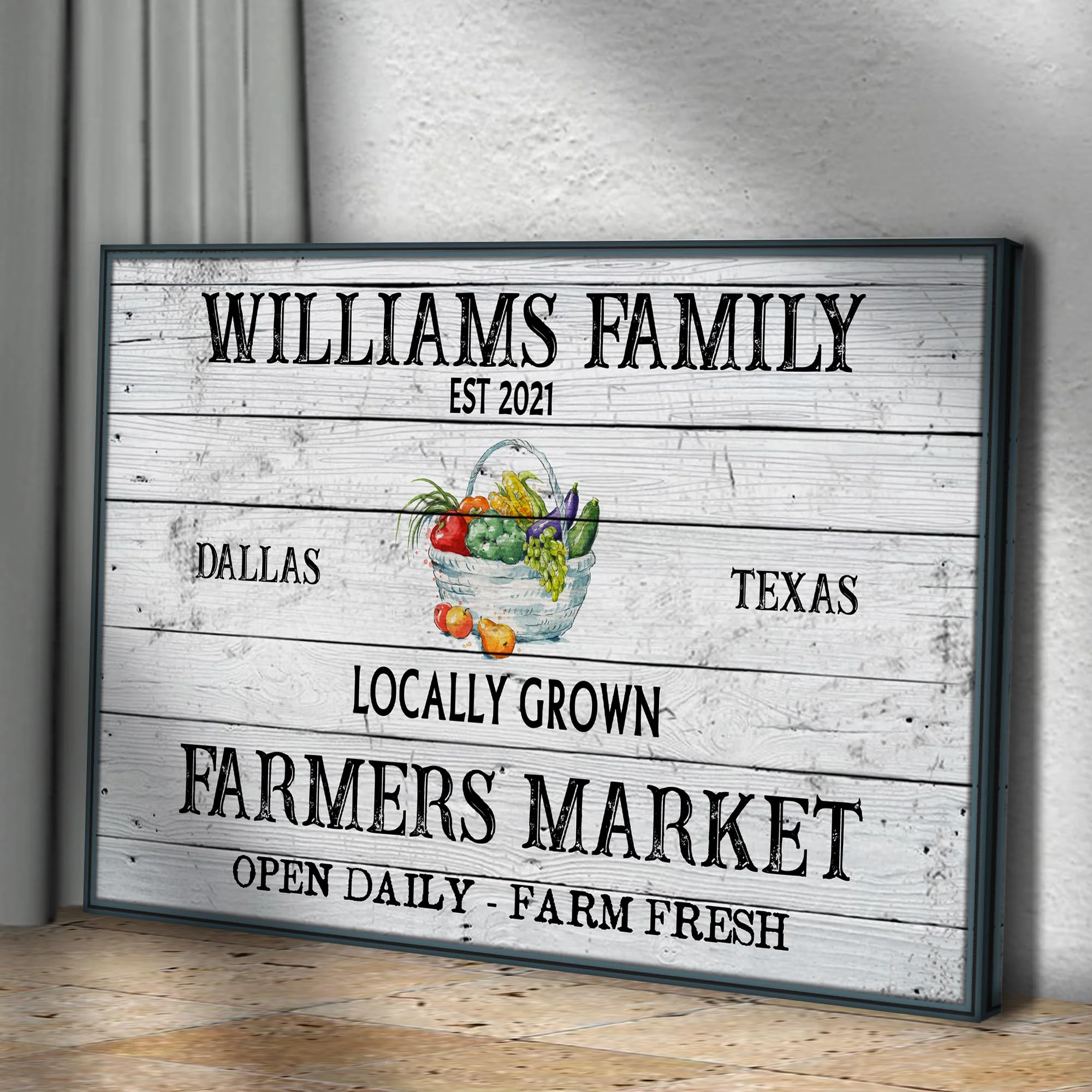 Farmers Market Sign II - Image 2